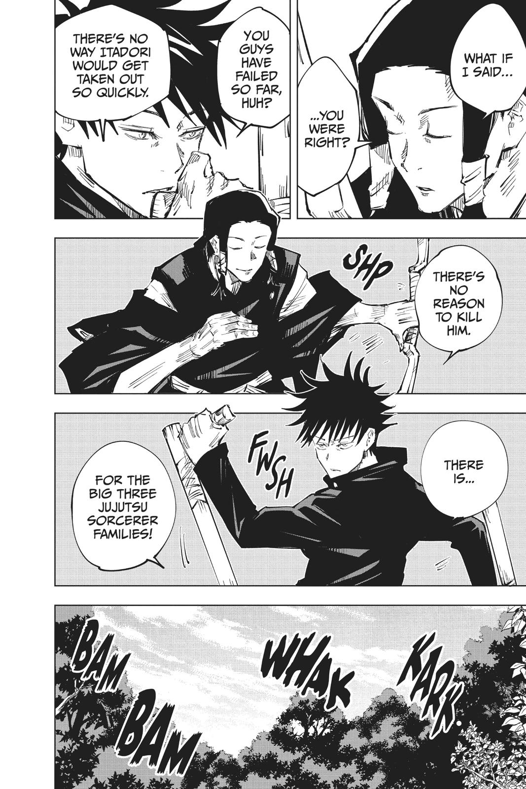 Jujutsu Kaisen Manga Chapter 36 page 8 - Kyoto Sister School Goodwill Event - Team Battle, Part 3