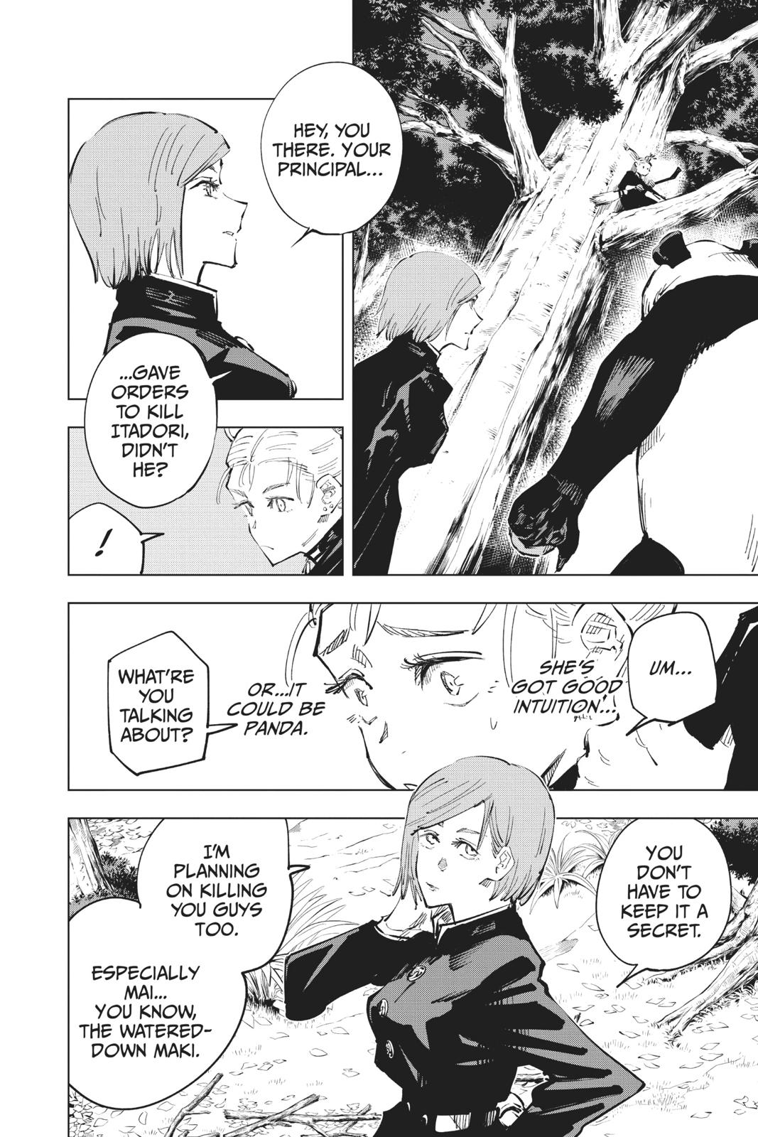 Jujutsu Kaisen Manga Chapter 37 page 15 - Kyoto Sister School Goodwill Event - Team Battle, Part 4