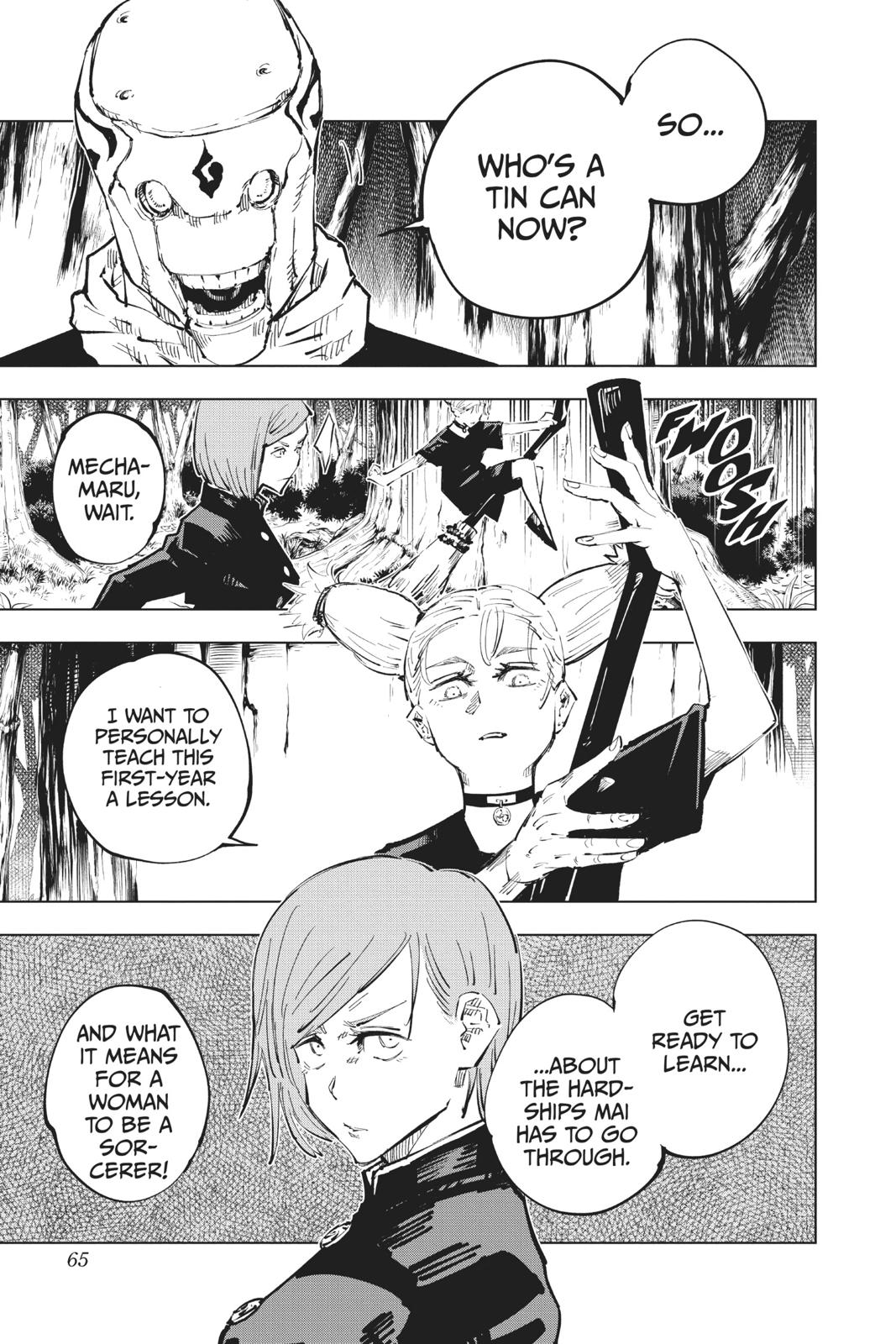 Jujutsu Kaisen Manga Chapter 37 page 18 - Kyoto Sister School Goodwill Event - Team Battle, Part 4