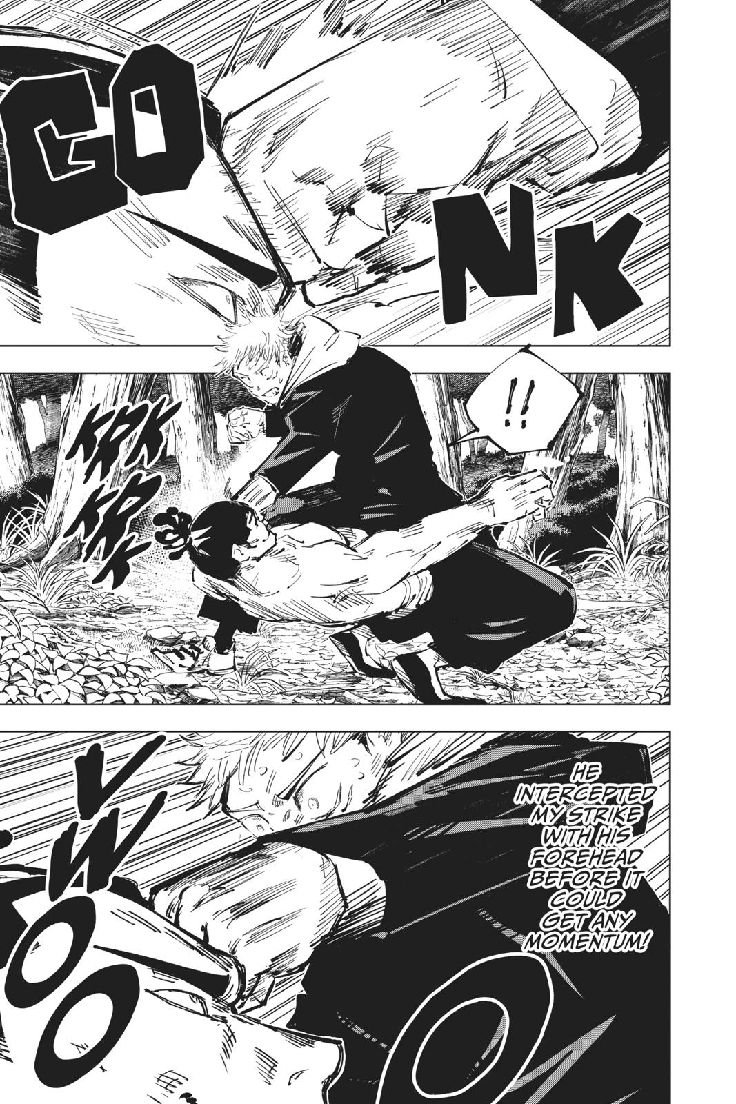 Jujutsu Kaisen Manga Chapter 37 page 7 - Kyoto Sister School Goodwill Event - Team Battle, Part 4