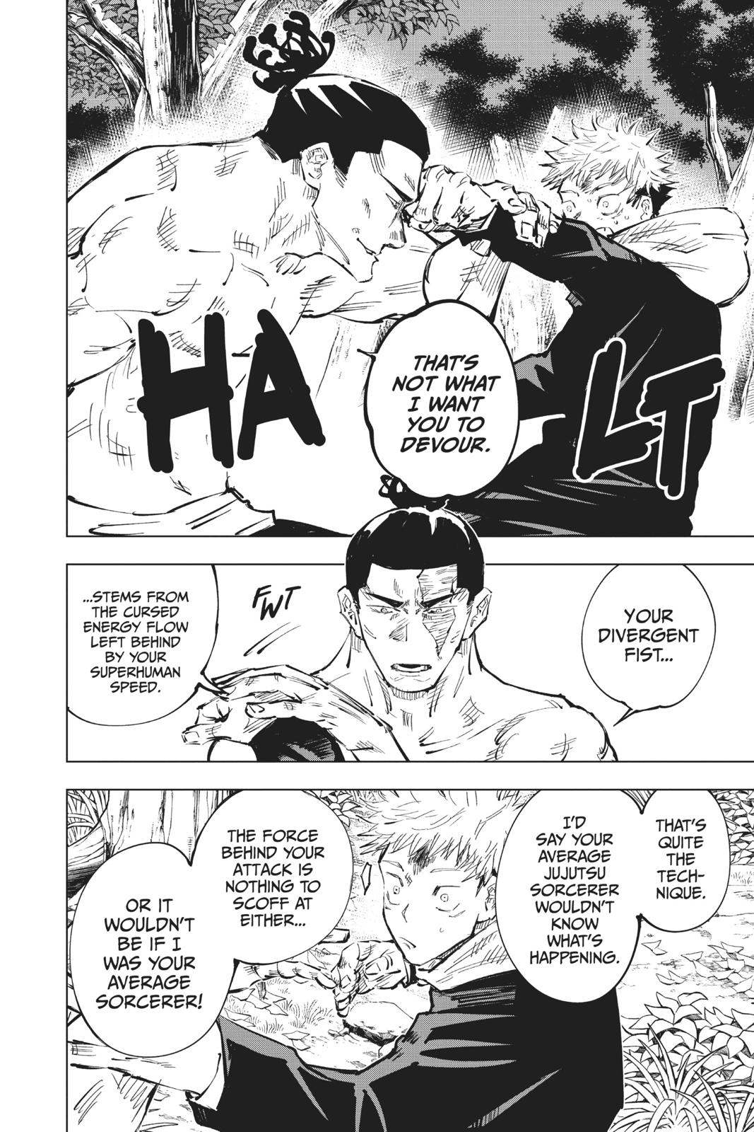 Jujutsu Kaisen Manga Chapter 37 page 8 - Kyoto Sister School Goodwill Event - Team Battle, Part 4