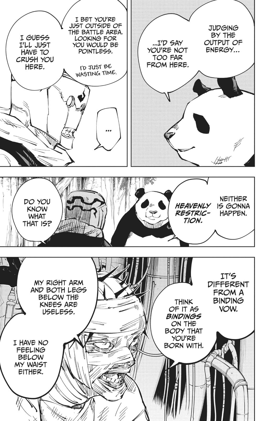 Jujutsu Kaisen Manga Chapter 38 page 13 - Kyoto Sister School Goodwill Event - Team Battle, Part 5