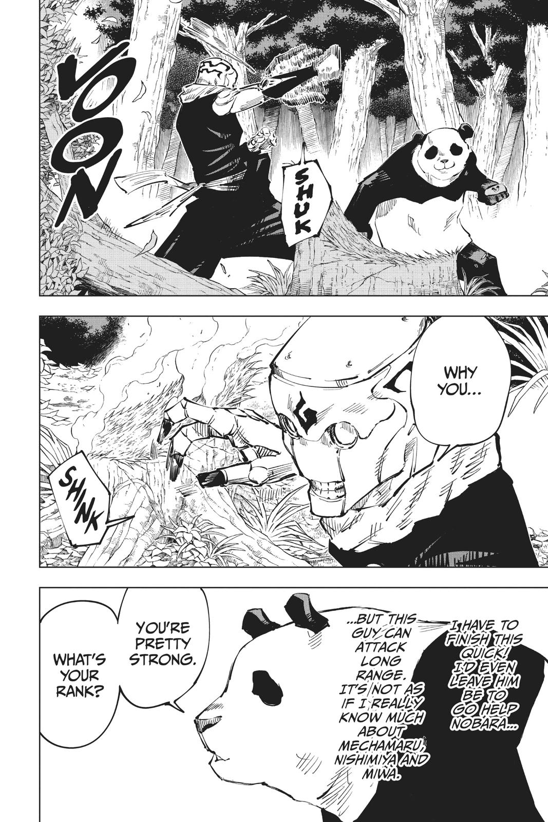 Jujutsu Kaisen Manga Chapter 38 page 6 - Kyoto Sister School Goodwill Event - Team Battle, Part 5