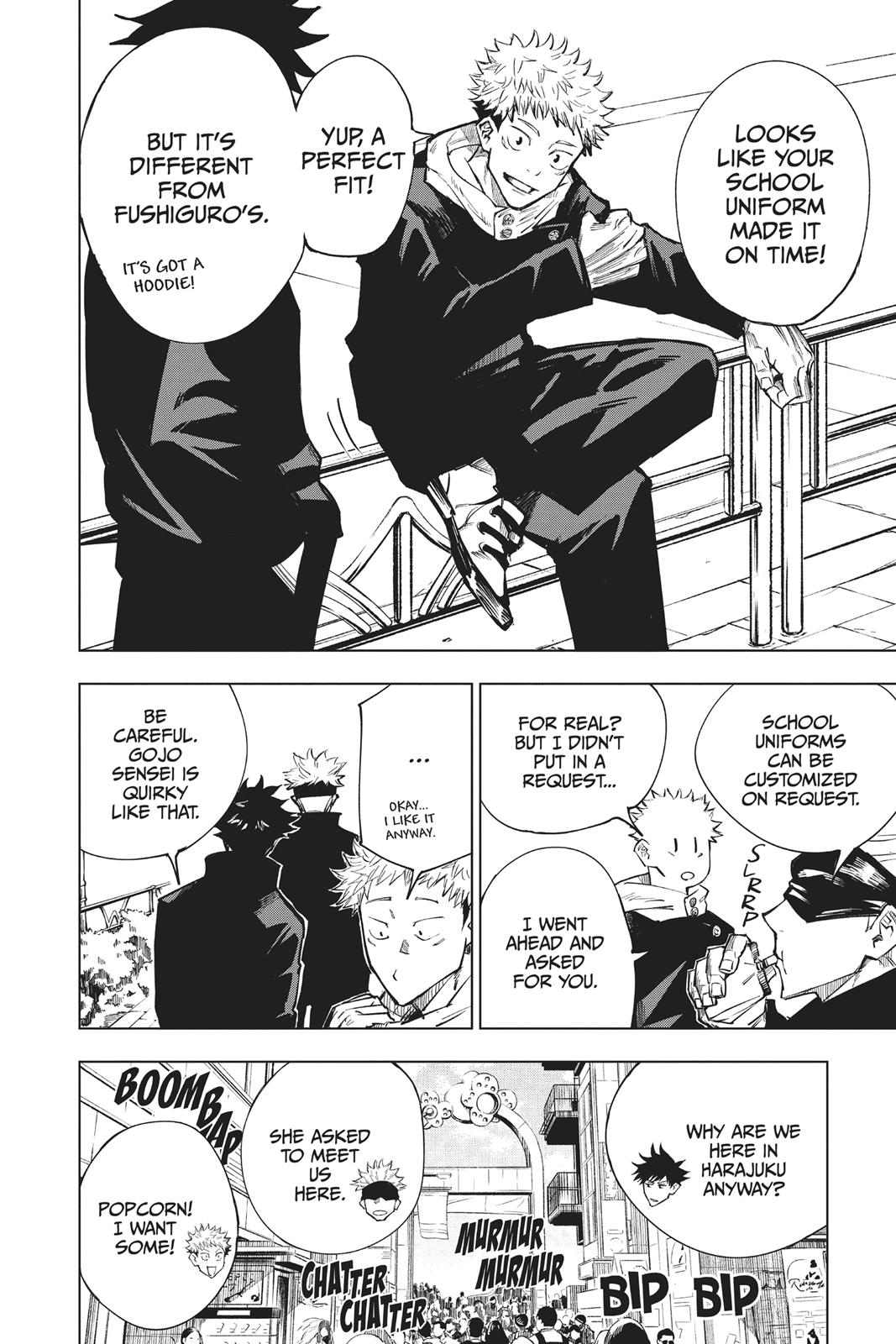 Jujutsu Kaisen Manga Chapter 4 page 2 - Girl of Steel