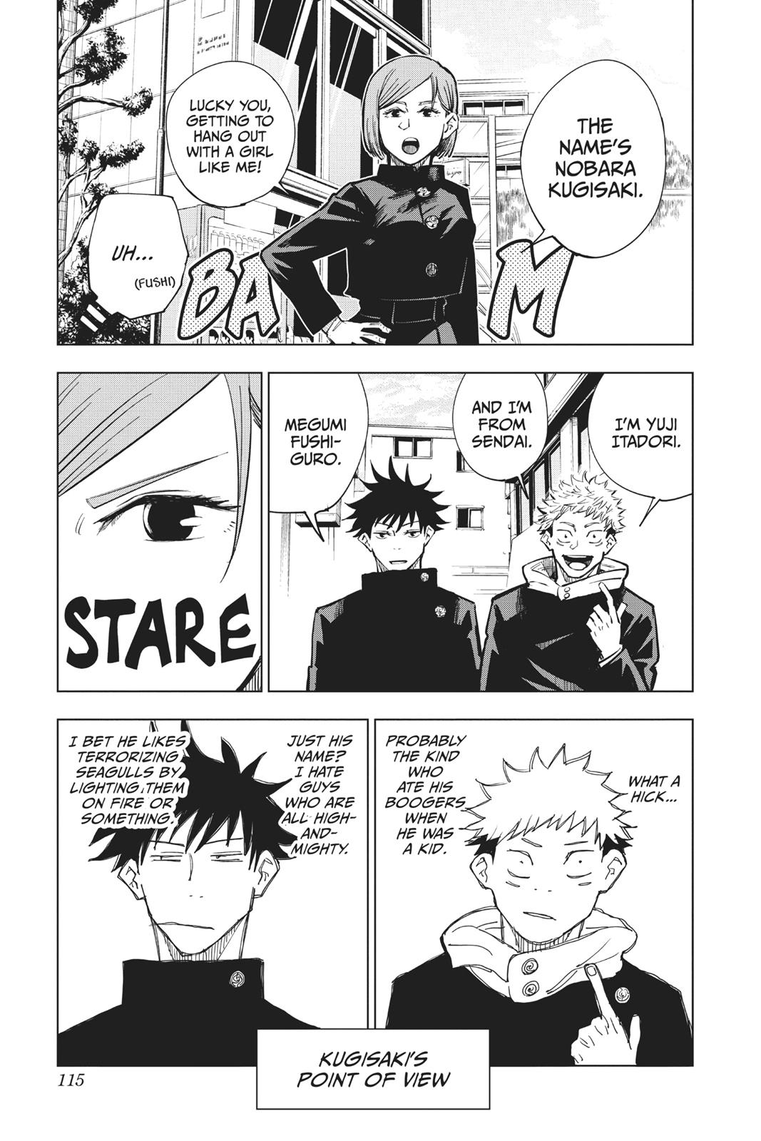 Jujutsu Kaisen Manga Chapter 4 page 5 - Girl of Steel