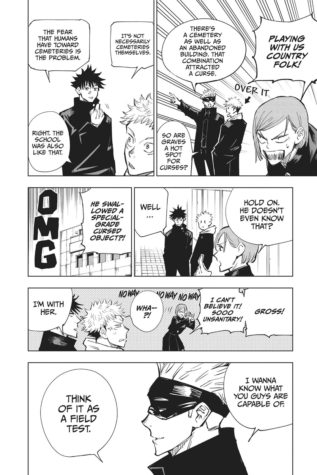 Jujutsu Kaisen Manga Chapter 4 page 8 - Girl of Steel