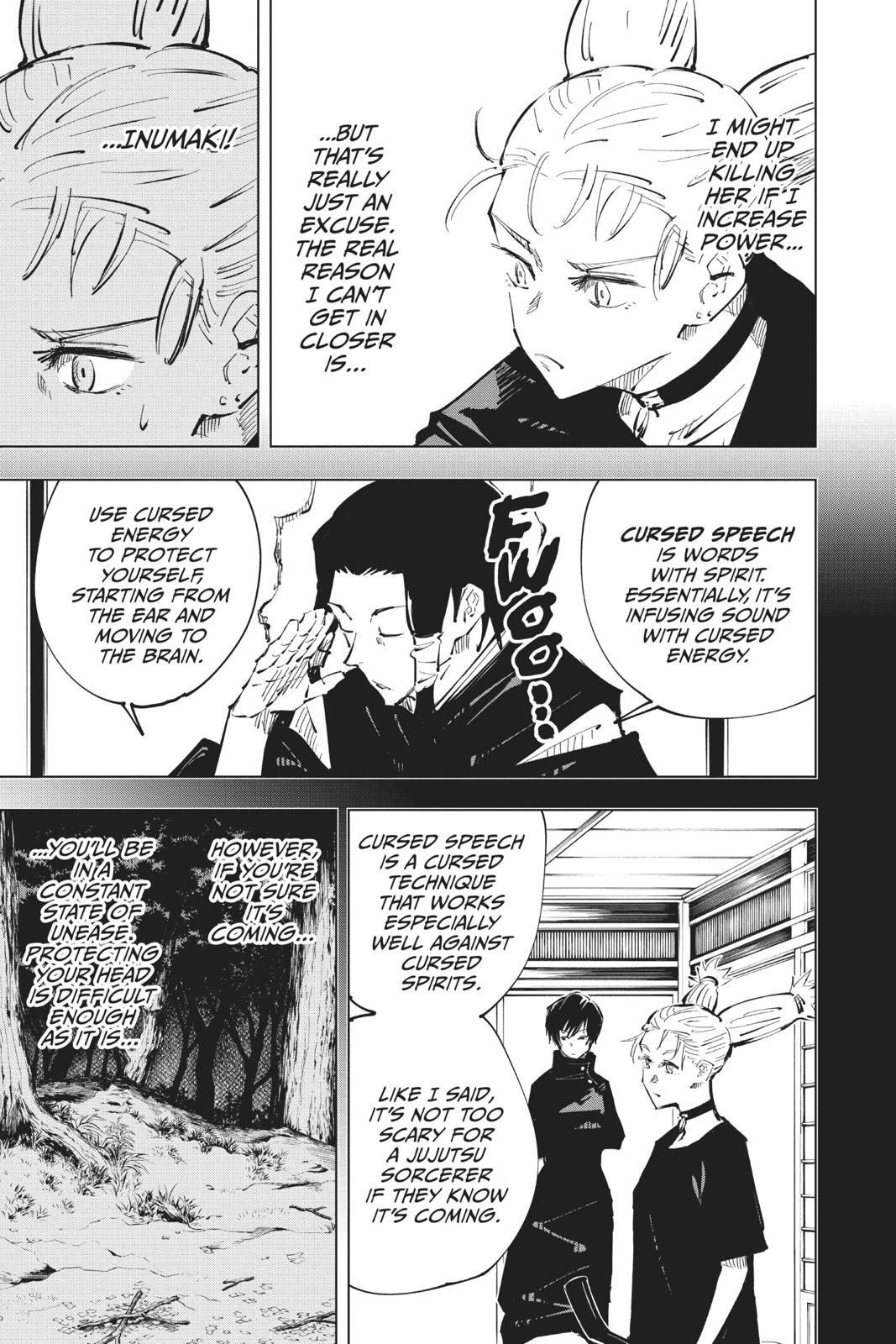 Jujutsu Kaisen Manga Chapter 41 page 3 - Kyoto Sister School Goodwill Event - Team Battle, Part 8