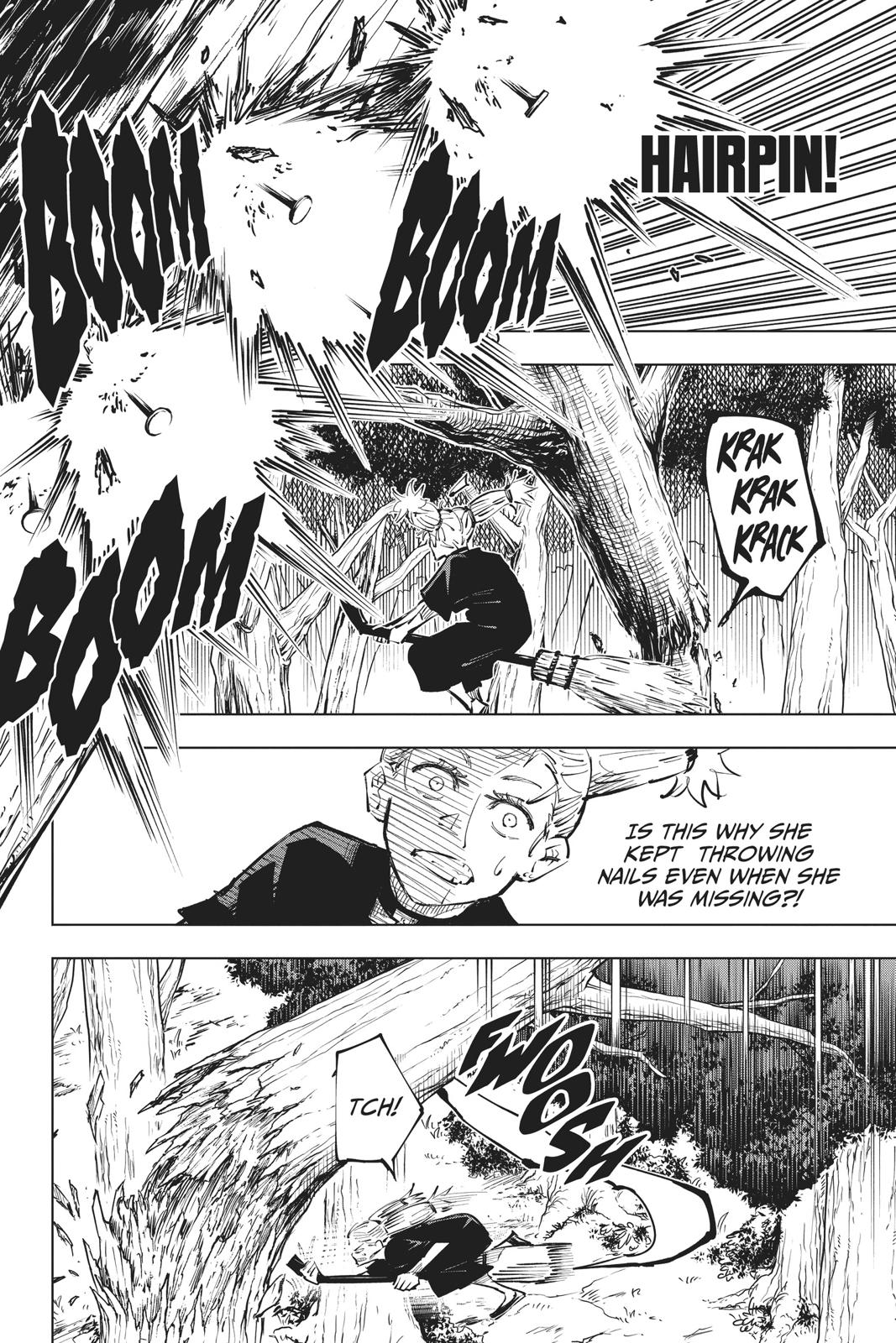 Jujutsu Kaisen Manga Chapter 41 page 8 - Kyoto Sister School Goodwill Event - Team Battle, Part 8