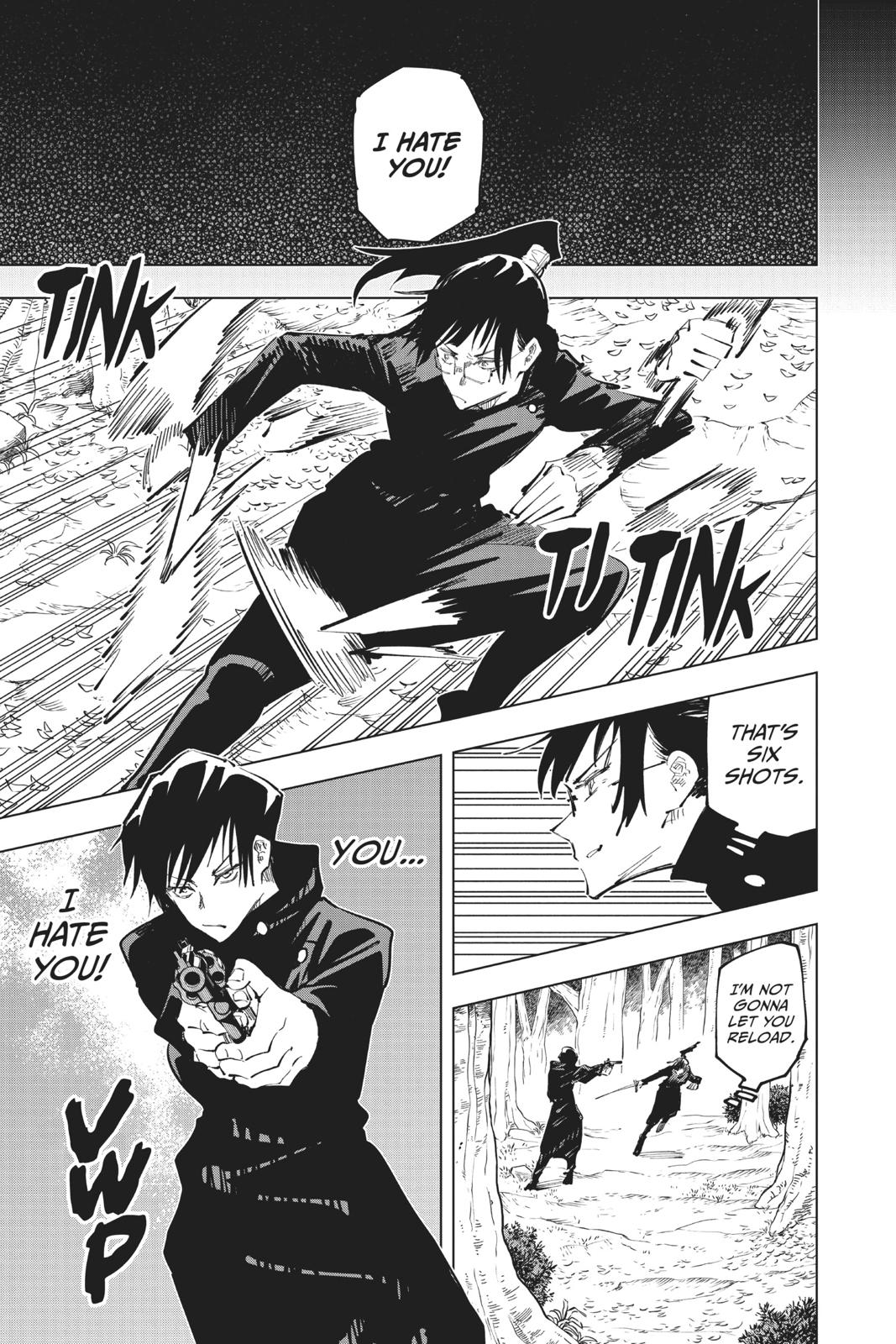 Jujutsu Kaisen Manga Chapter 42 page 11 - Kyoto Sister School Goodwill Event - Team Battle, Part 9