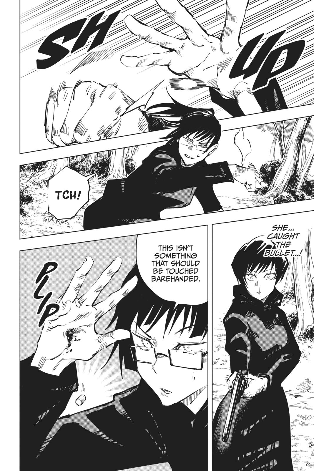 Jujutsu Kaisen Manga Chapter 42 page 14 - Kyoto Sister School Goodwill Event - Team Battle, Part 9