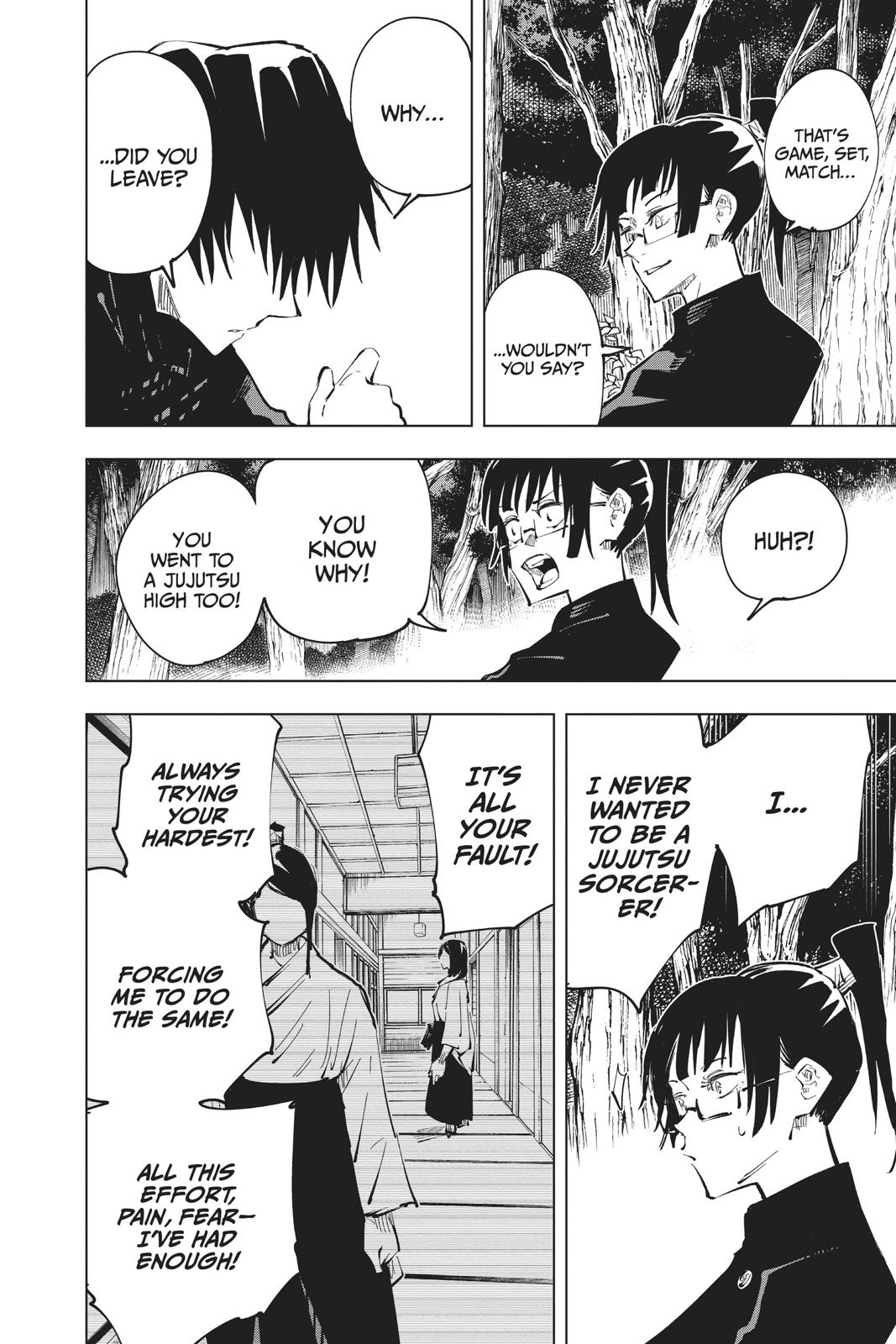 Jujutsu Kaisen Manga Chapter 42 page 16 - Kyoto Sister School Goodwill Event - Team Battle, Part 9