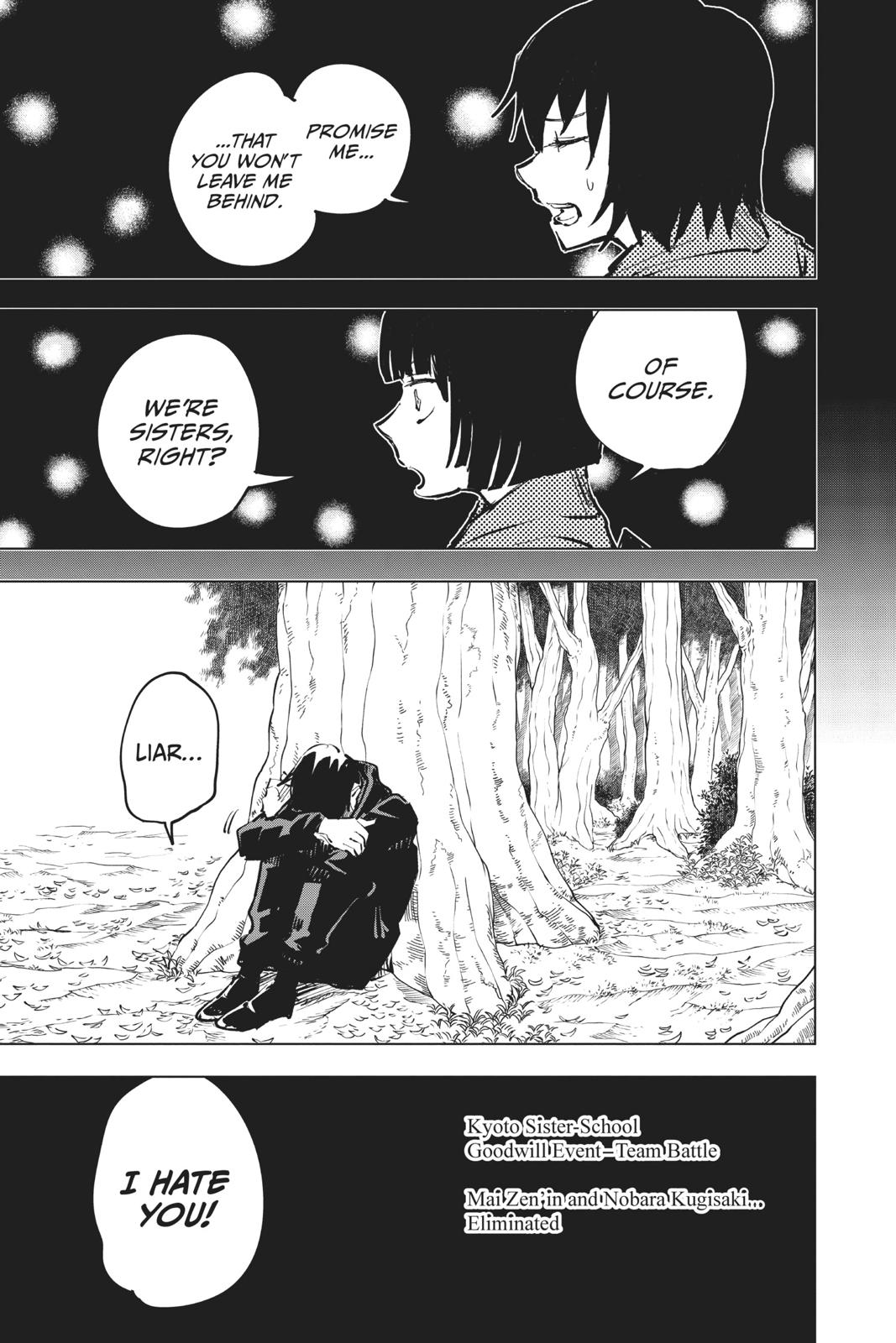 Jujutsu Kaisen Manga Chapter 42 page 19 - Kyoto Sister School Goodwill Event - Team Battle, Part 9