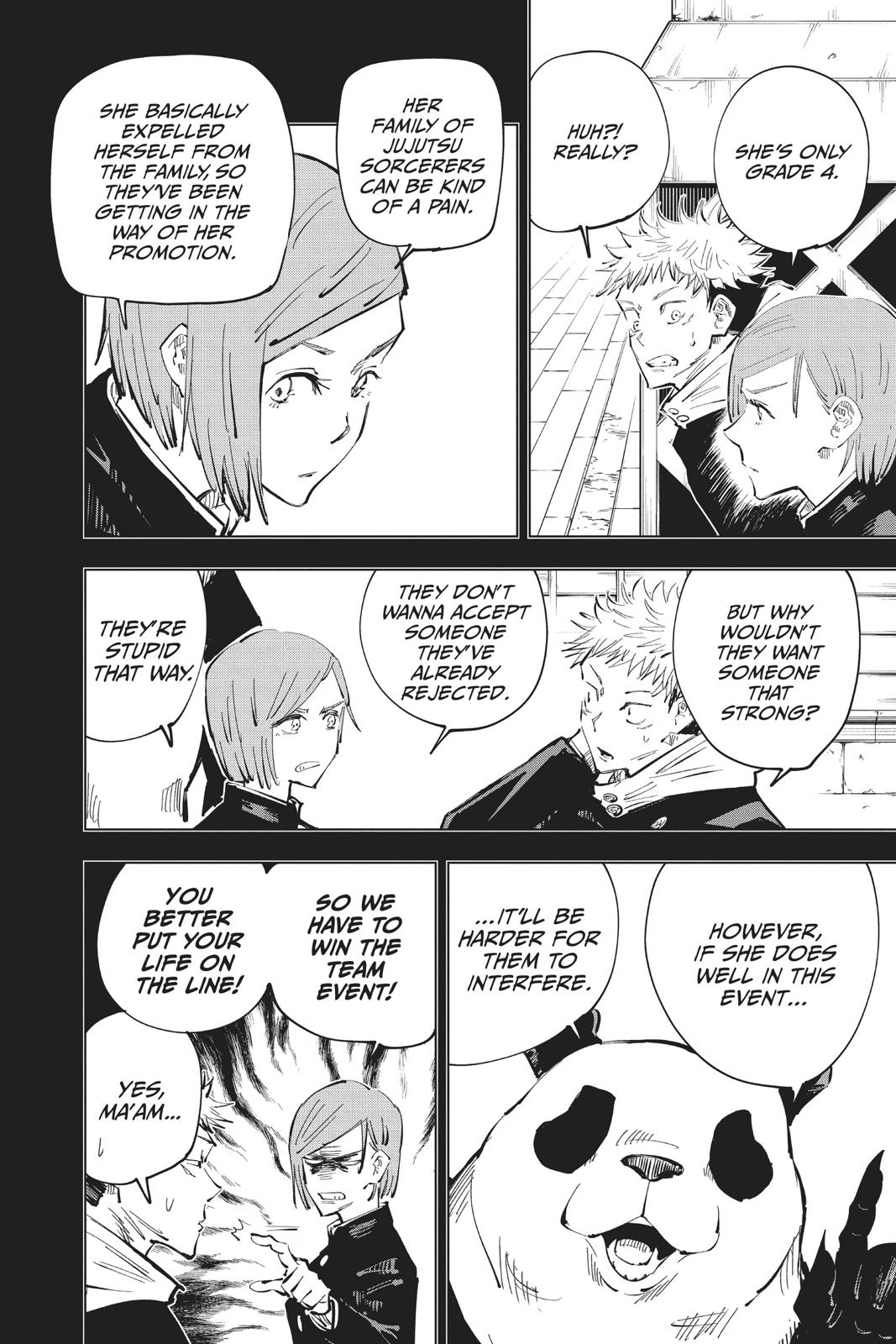 Jujutsu Kaisen Manga Chapter 42 page 2 - Kyoto Sister School Goodwill Event - Team Battle, Part 9