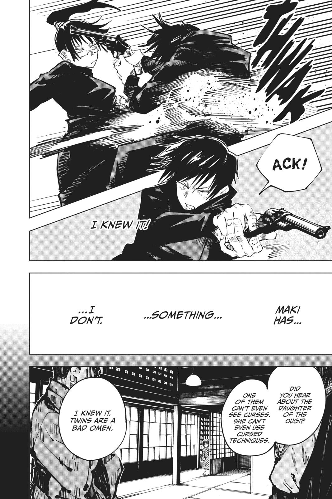 Jujutsu Kaisen Manga Chapter 42 page 6 - Kyoto Sister School Goodwill Event - Team Battle, Part 9