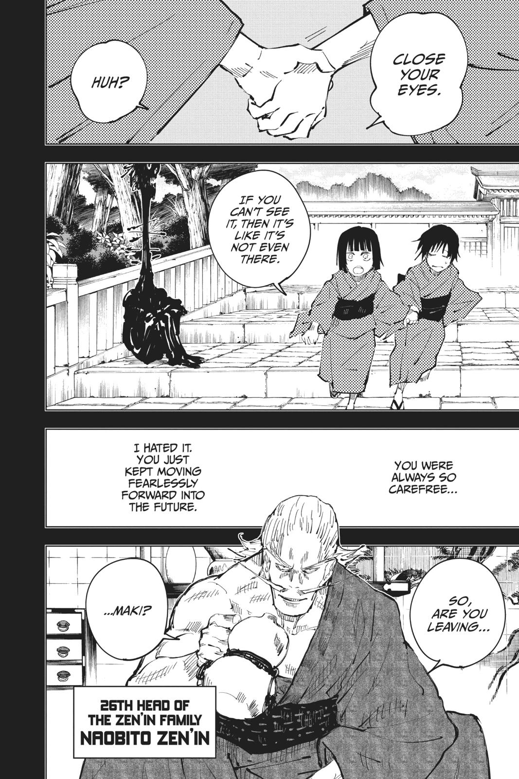 Jujutsu Kaisen Manga Chapter 42 page 8 - Kyoto Sister School Goodwill Event - Team Battle, Part 9