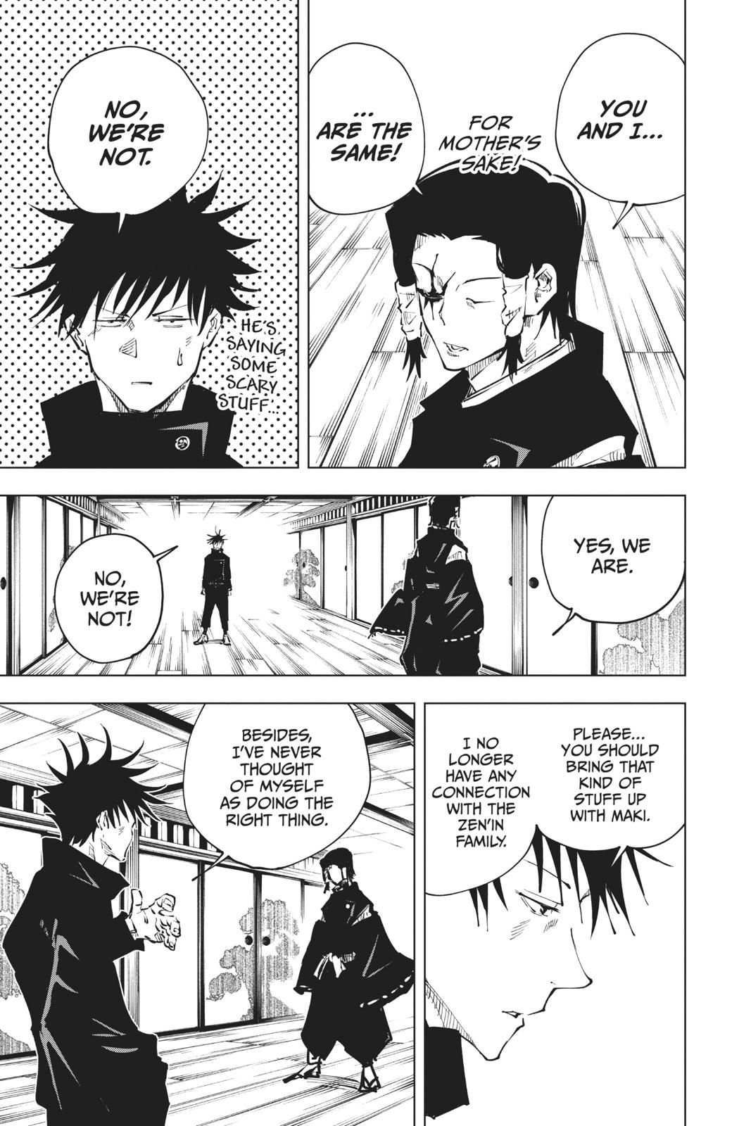 Jujutsu Kaisen Manga Chapter 44 page 11 - Kyoto Sister School Goodwill Event - Team Battle, Part 11