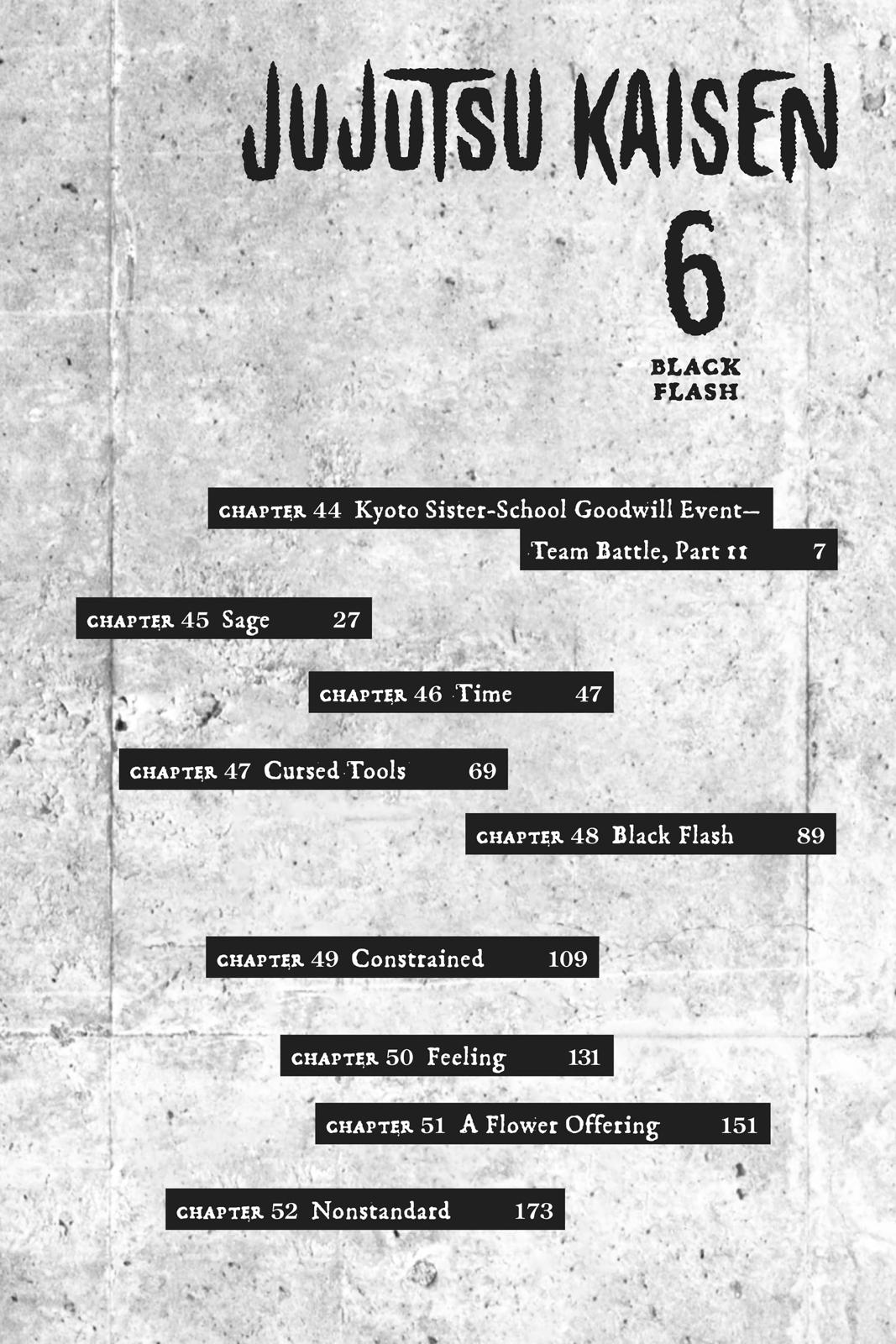 Jujutsu Kaisen Manga Chapter 44 page 6 - Kyoto Sister School Goodwill Event - Team Battle, Part 11