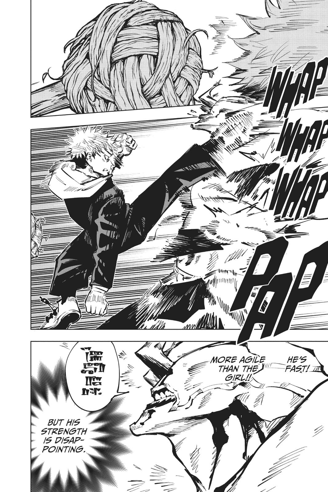 Jujutsu Kaisen Manga Chapter 48 page 10 - Black Flash