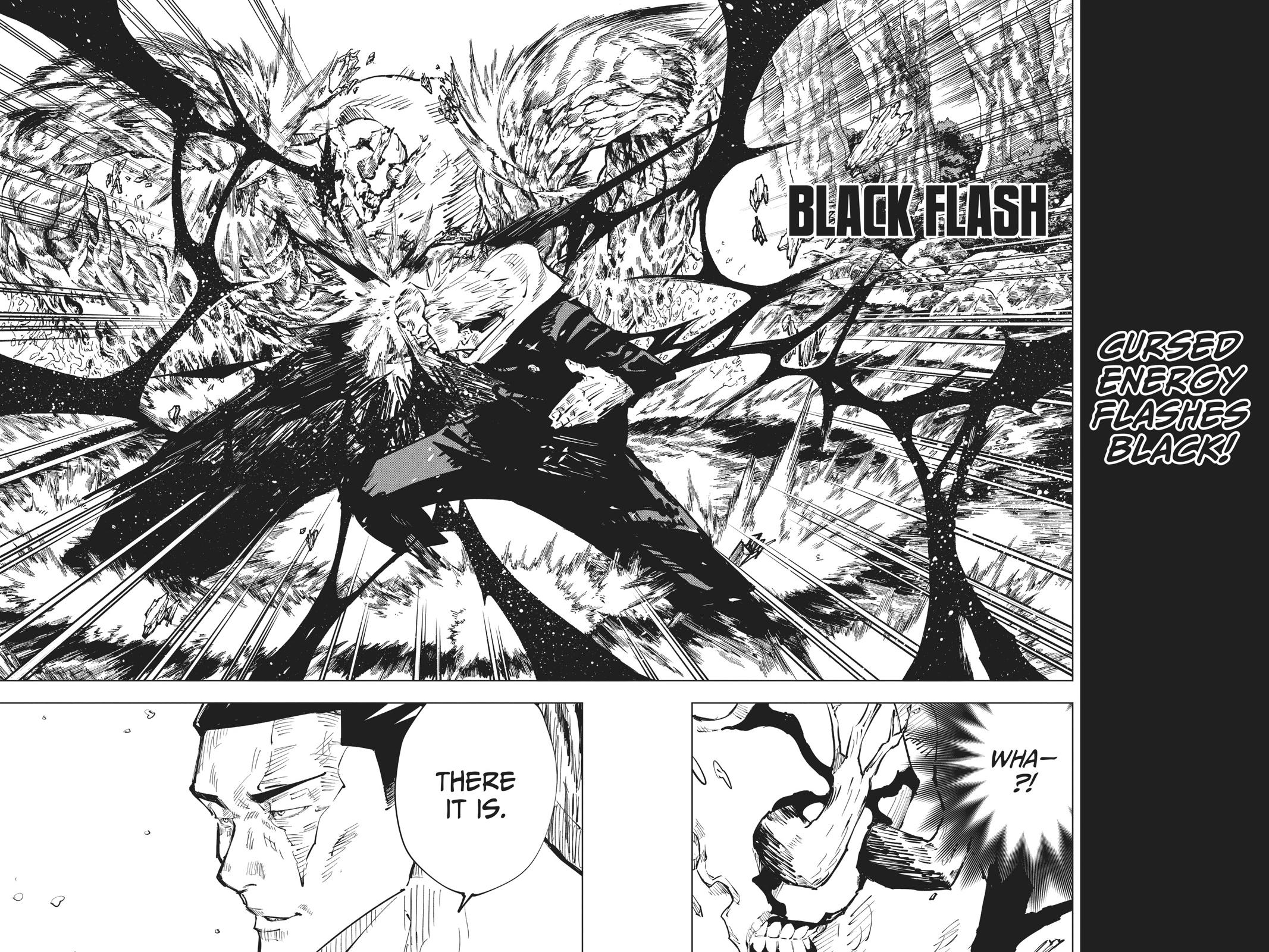 Jujutsu Kaisen Manga Chapter 48 page 18 - Black Flash