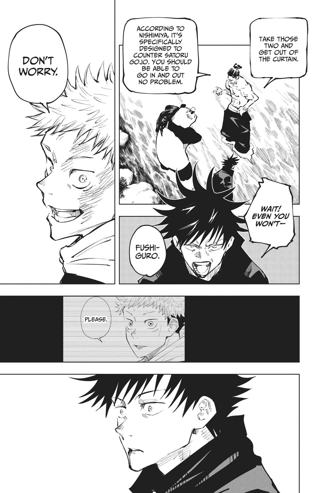 Jujutsu Kaisen Manga Chapter 48 page 3 - Black Flash
