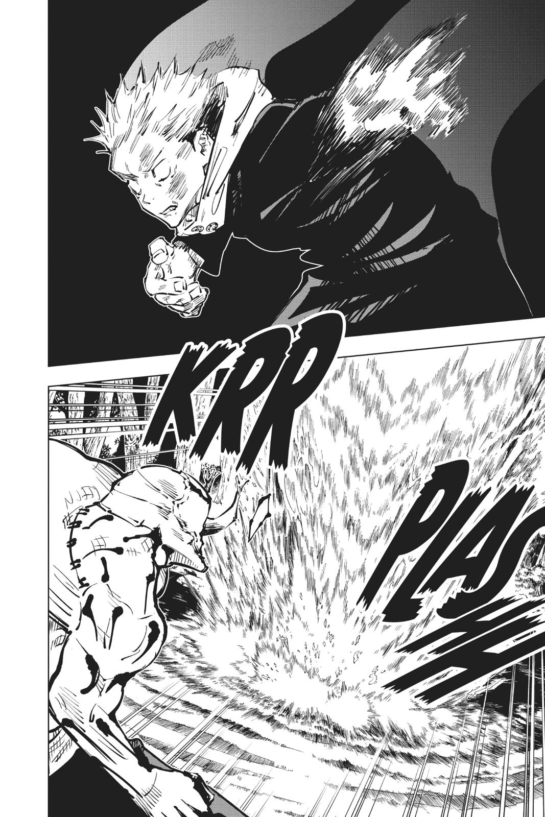 Jujutsu Kaisen Manga Chapter 48 page 8 - Black Flash