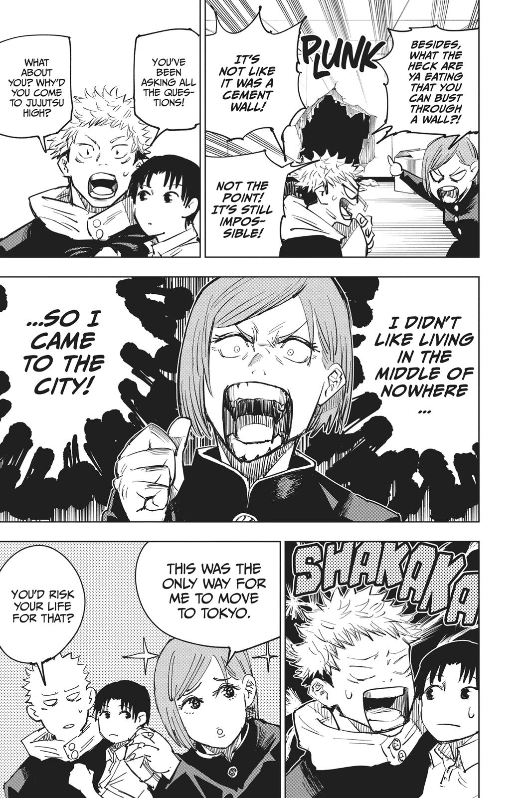 Jujutsu Kaisen Manga Chapter 5 page 15 - Start