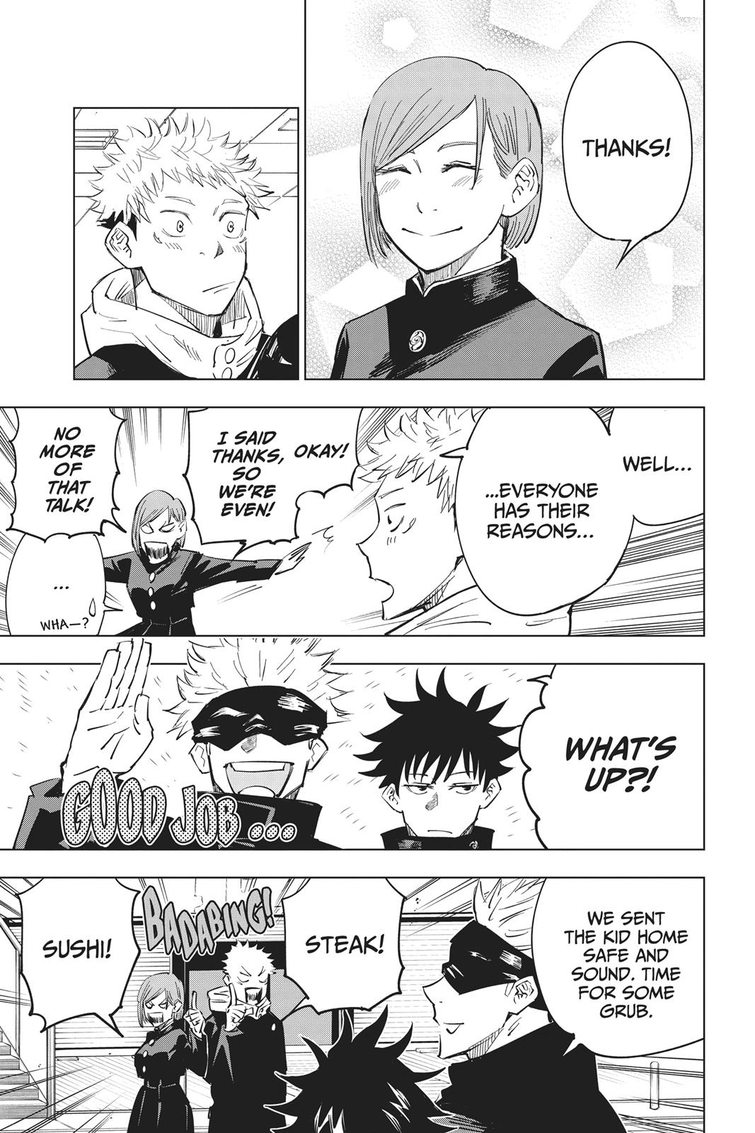 Jujutsu Kaisen Manga Chapter 5 page 17 - Start