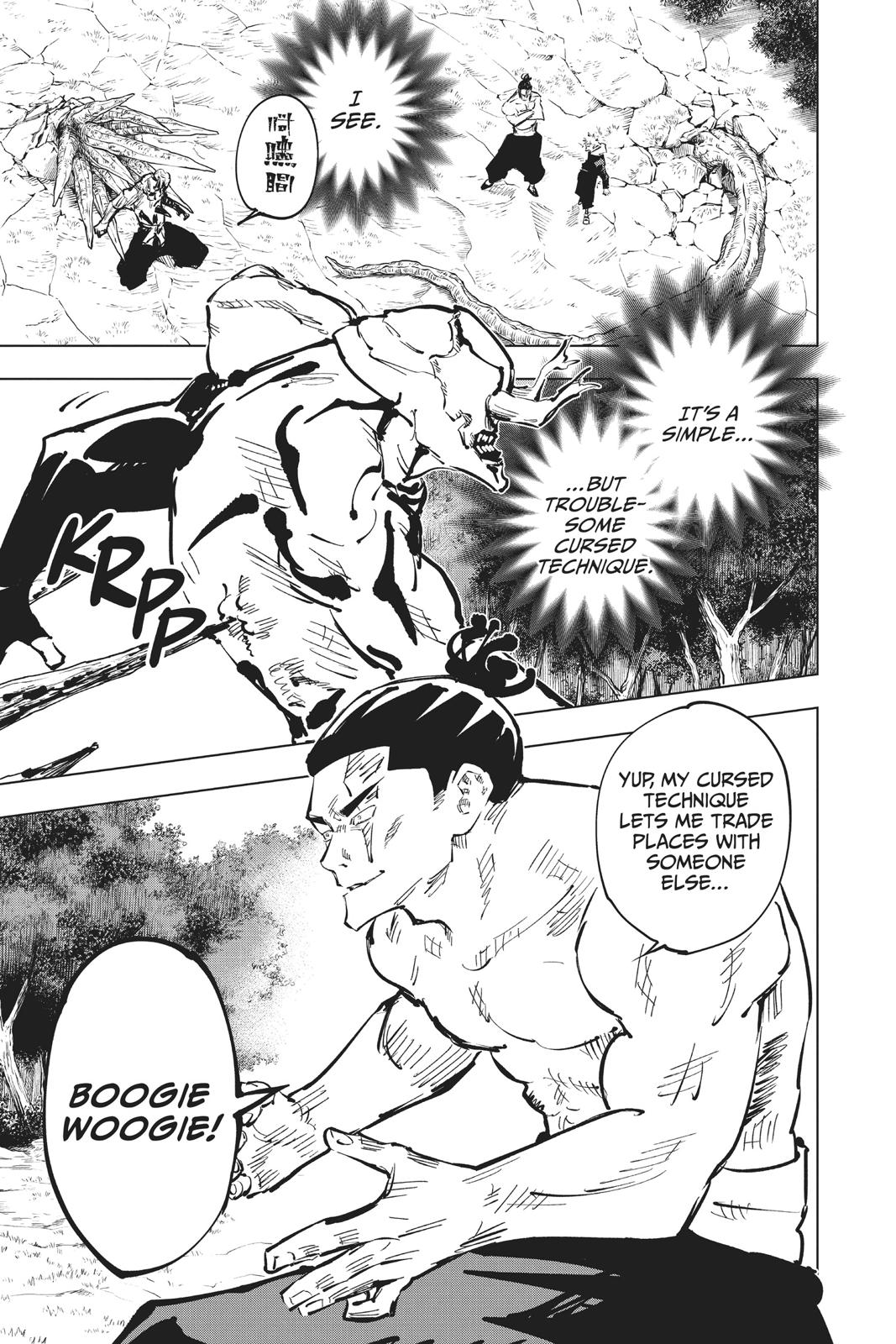 Jujutsu Kaisen Manga Chapter 50 page 9 - Feeling