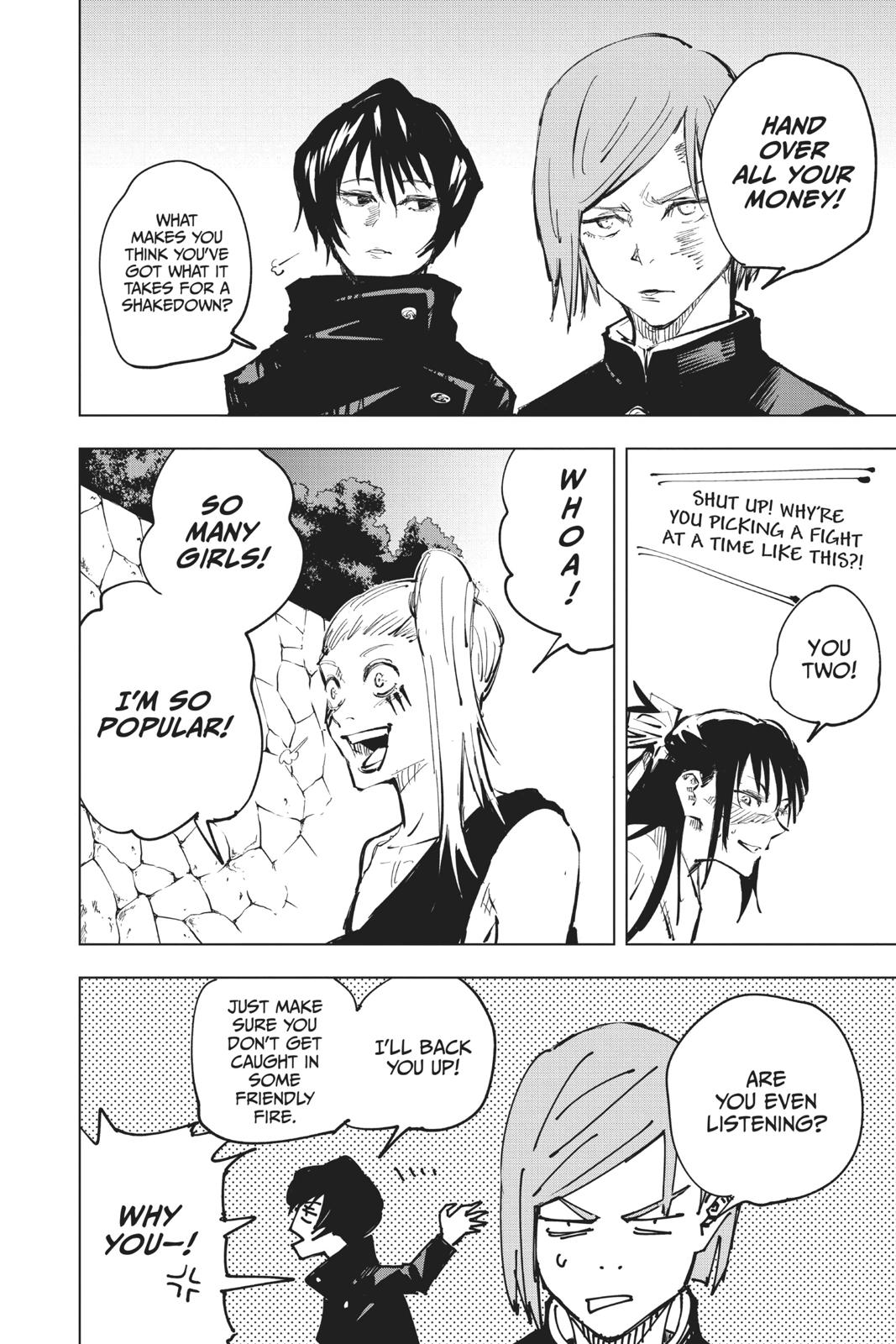 Jujutsu Kaisen Manga Chapter 52 page 8 - Nonstandard