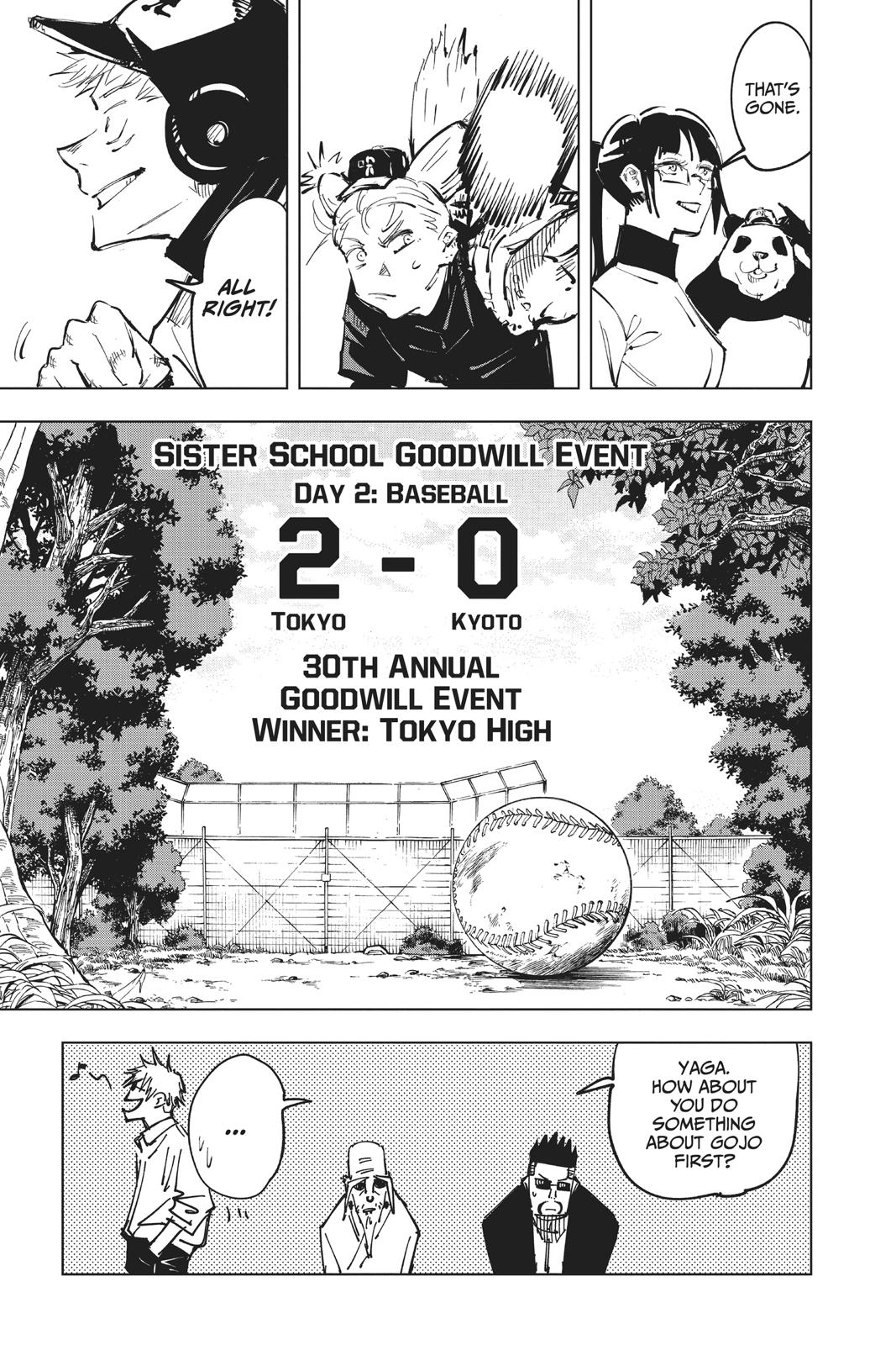 Jujutsu Kaisen Manga Chapter 54 page 19 - Jujutsu Koshien