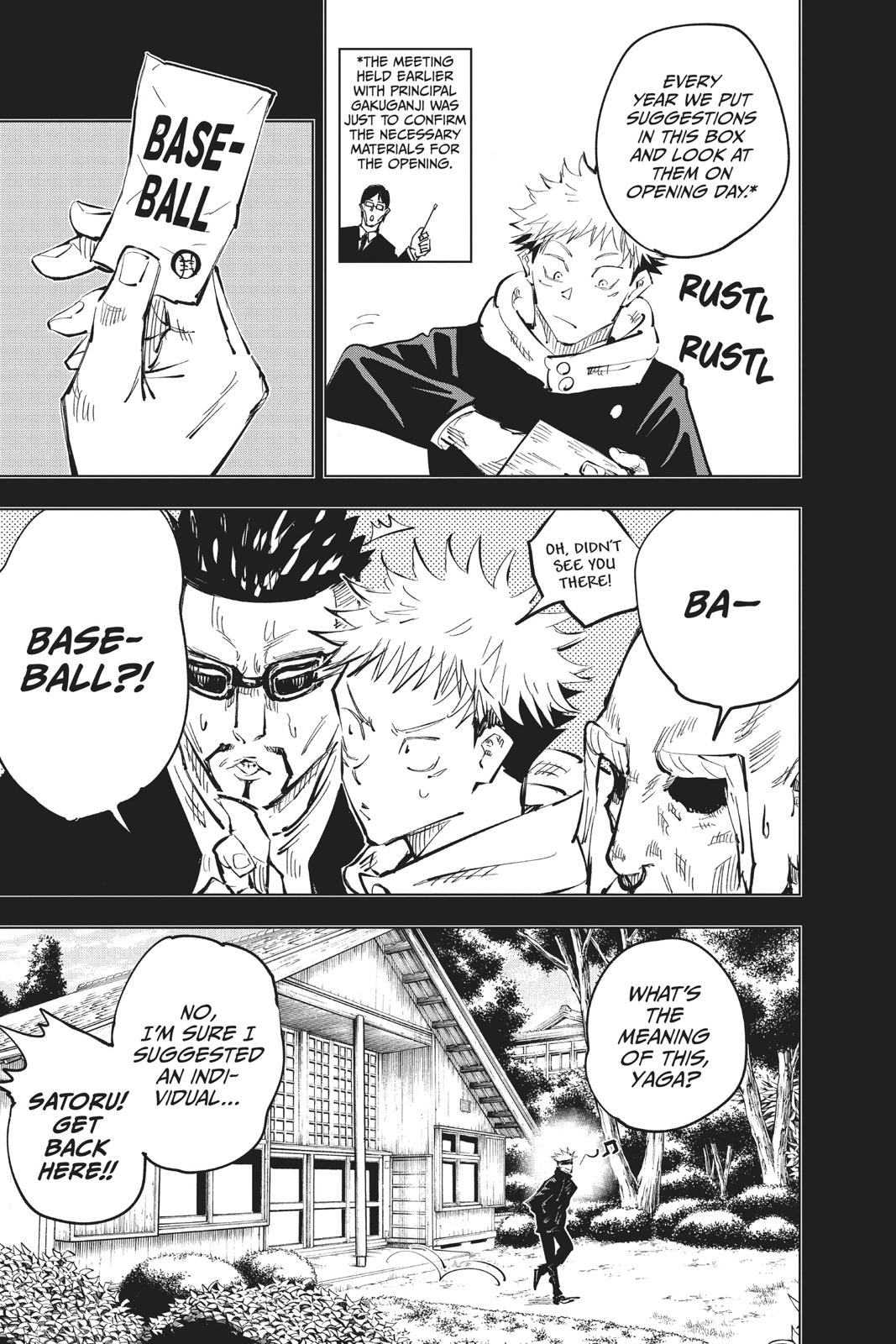 Jujutsu Kaisen Manga Chapter 54 page 5 - Jujutsu Koshien