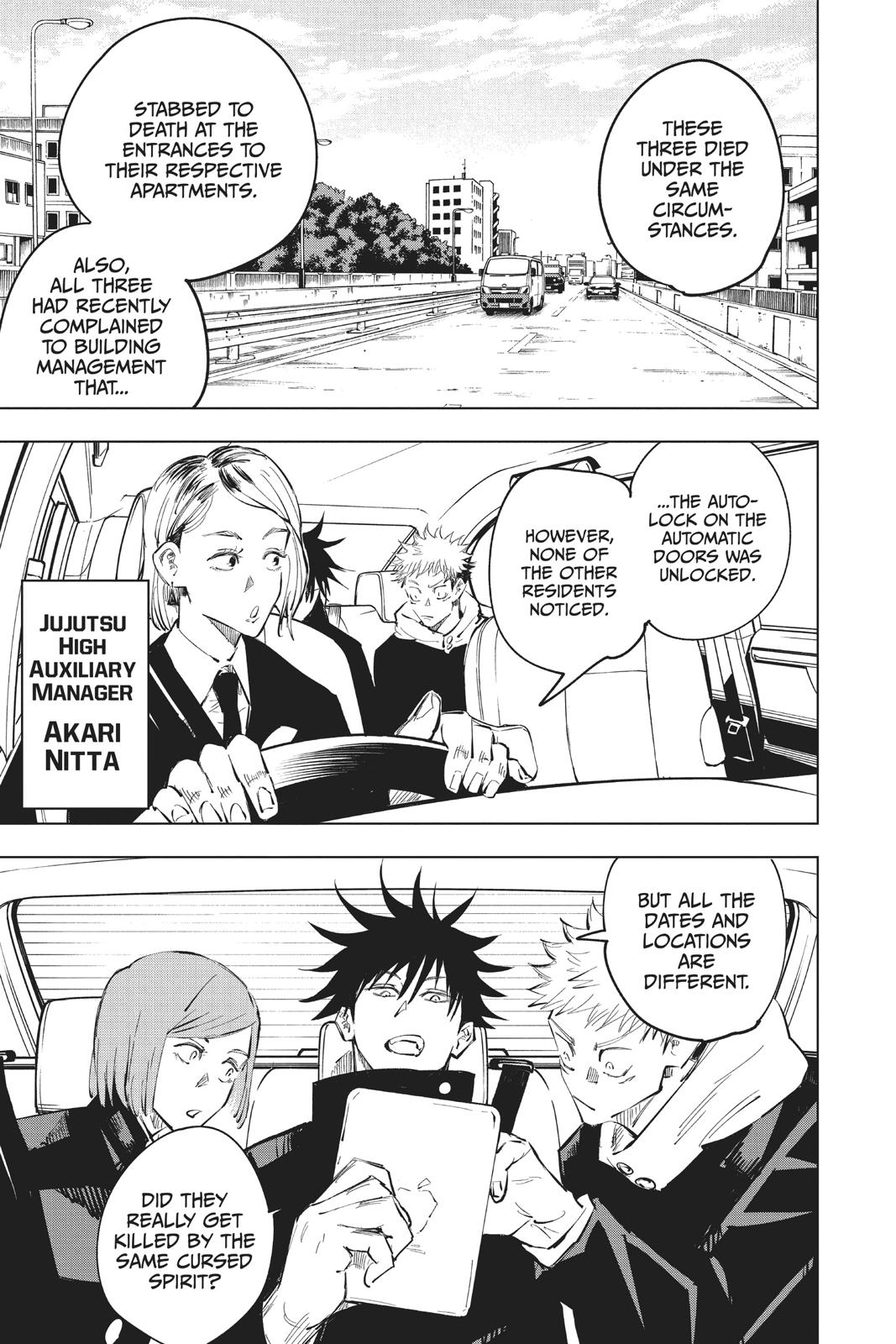 Jujutsu Kaisen Manga Chapter 55 page 3 - The Origin of Obedience