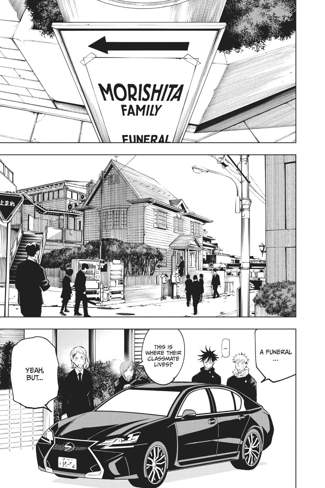 Jujutsu Kaisen Manga Chapter 55 page 5 - The Origin of Obedience