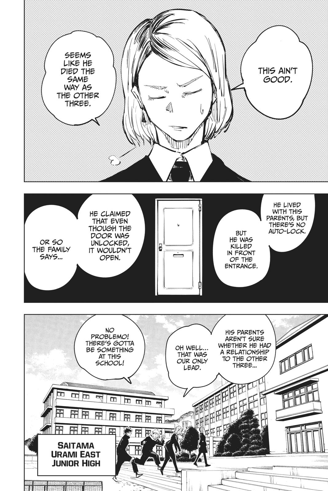 Jujutsu Kaisen Manga Chapter 55 page 6 - The Origin of Obedience