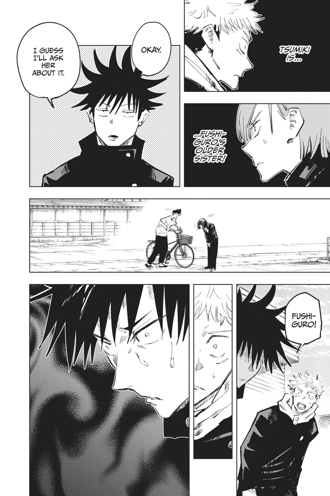 Jujutsu Kaisen Manga Chapter 56 page 11 - The Origin of Obedience, Part 2