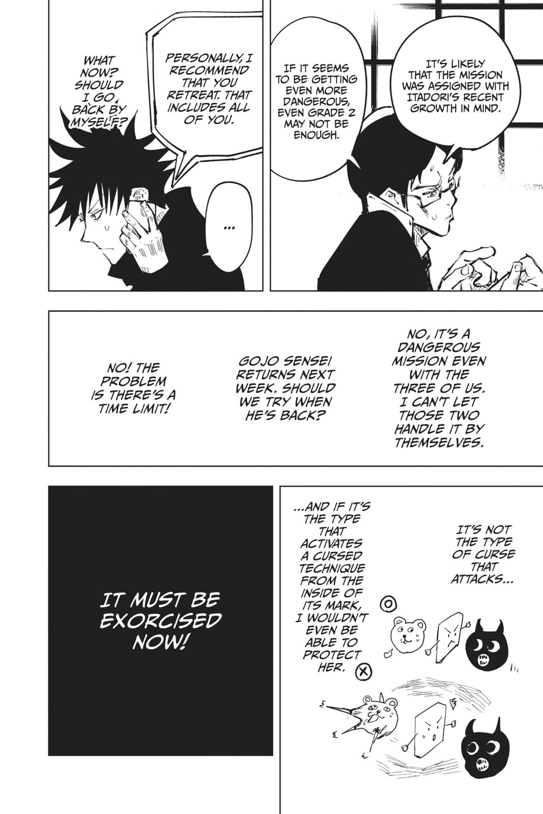Jujutsu Kaisen Manga Chapter 56 page 13 - The Origin of Obedience, Part 2