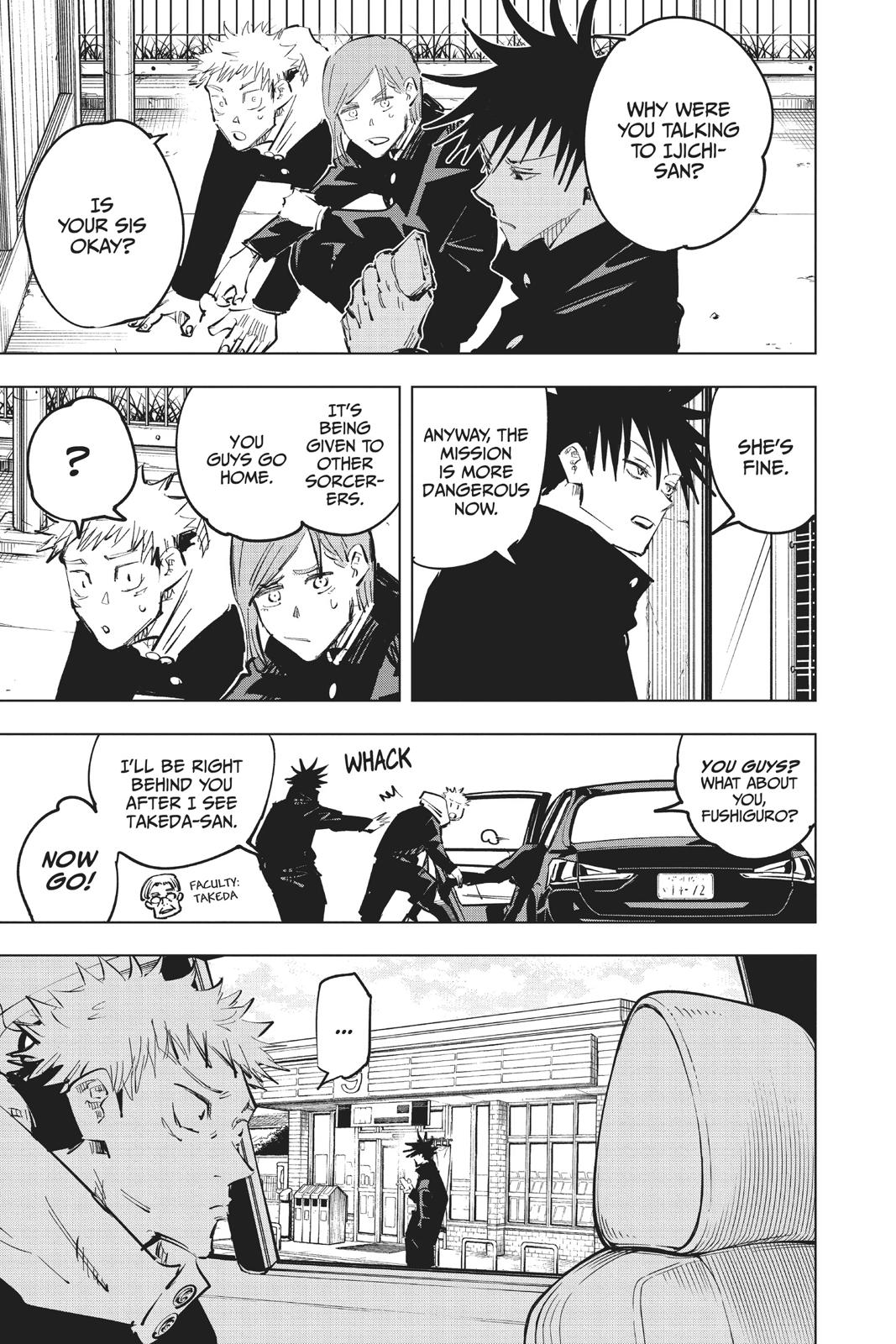 Jujutsu Kaisen Manga Chapter 56 page 14 - The Origin of Obedience, Part 2