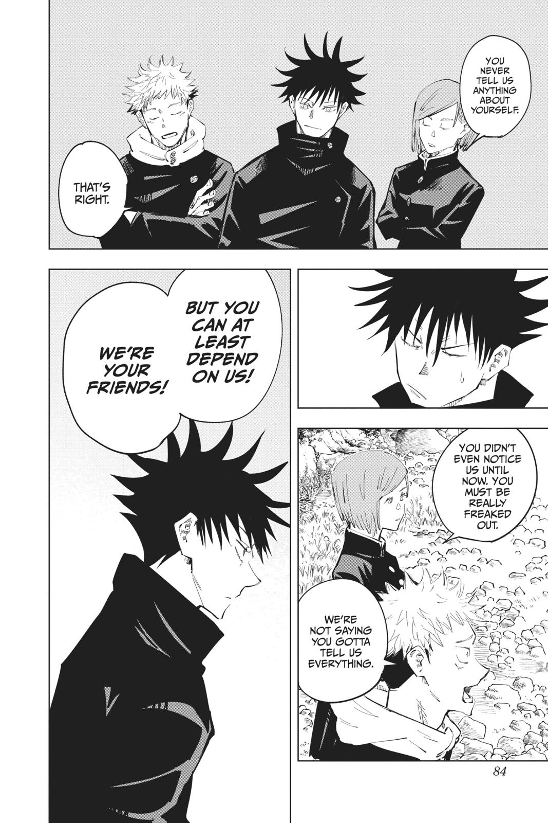 Jujutsu Kaisen Manga Chapter 56 page 17 - The Origin of Obedience, Part 2