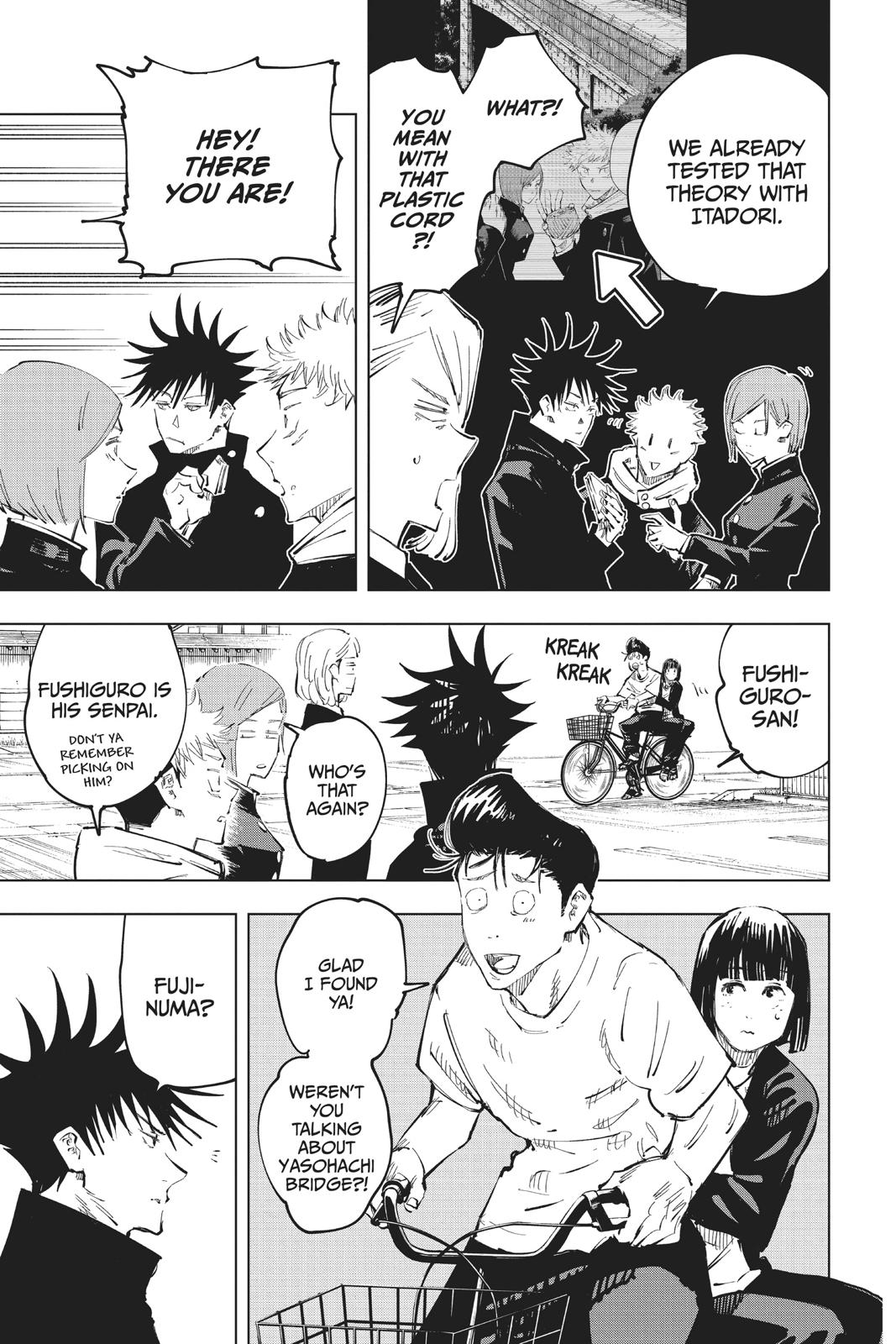 Jujutsu Kaisen Manga Chapter 56 page 6 - The Origin of Obedience, Part 2