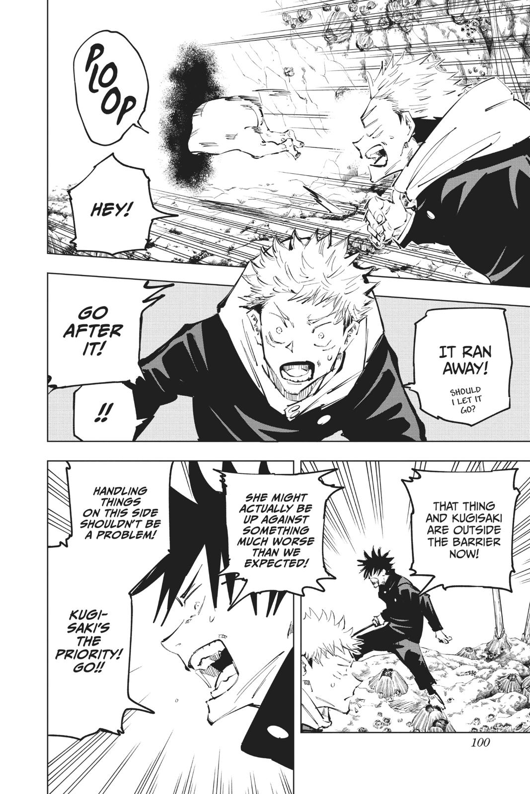 Jujutsu Kaisen Manga Chapter 57 page 10 - The Origin of Obedience, Part 3