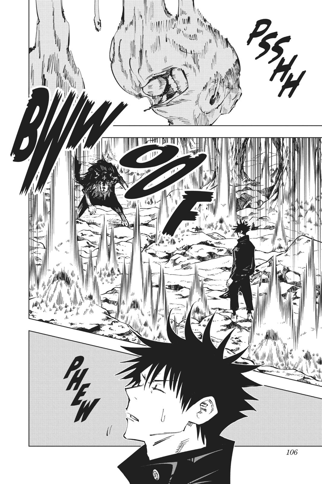 Jujutsu Kaisen Manga Chapter 57 page 16 - The Origin of Obedience, Part 3