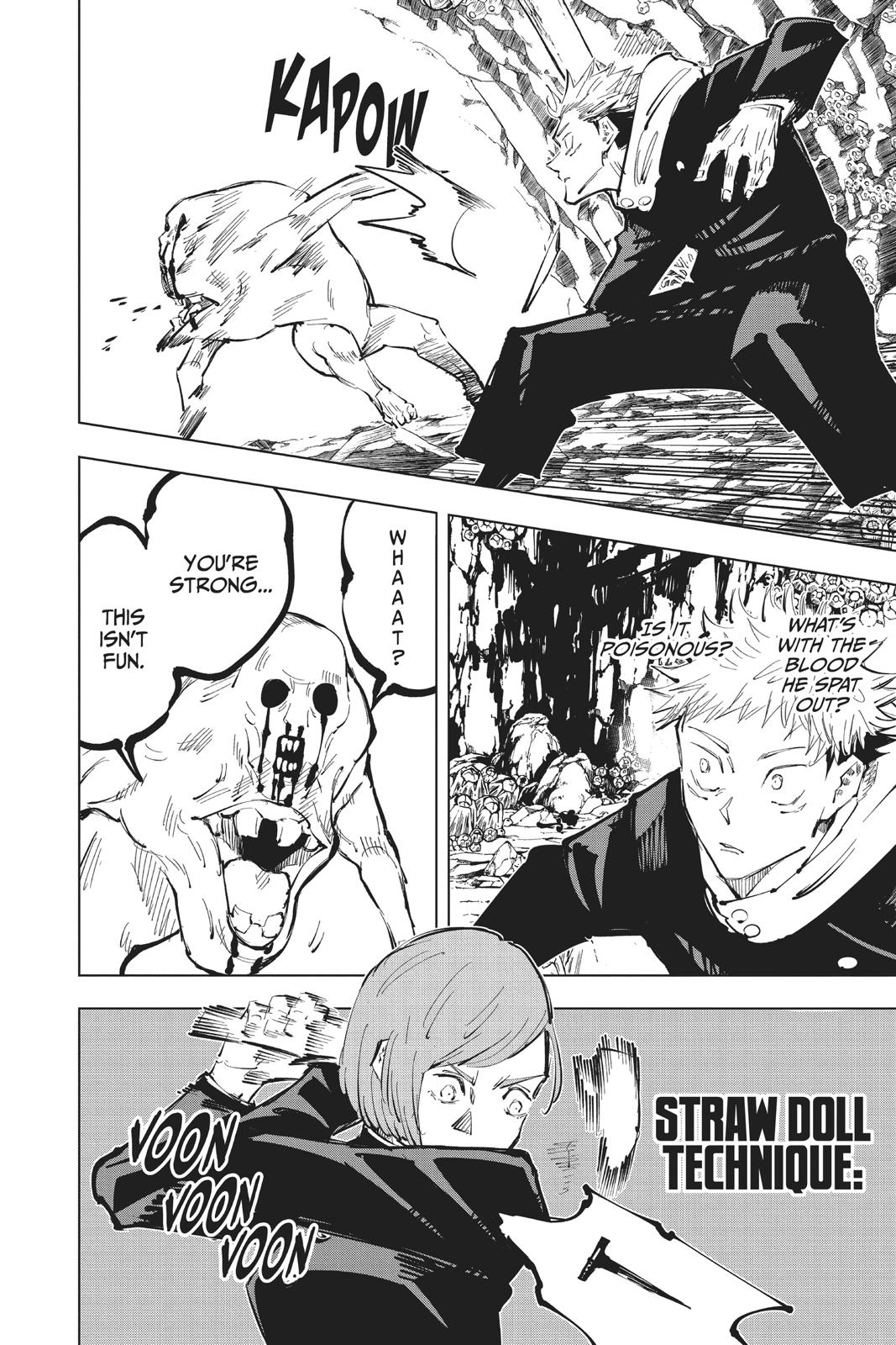 Jujutsu Kaisen Manga Chapter 57 page 4 - The Origin of Obedience, Part 3