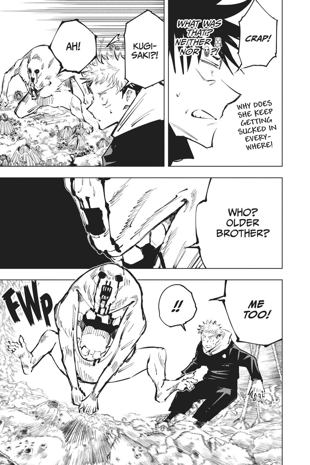 Jujutsu Kaisen Manga Chapter 57 page 9 - The Origin of Obedience, Part 3