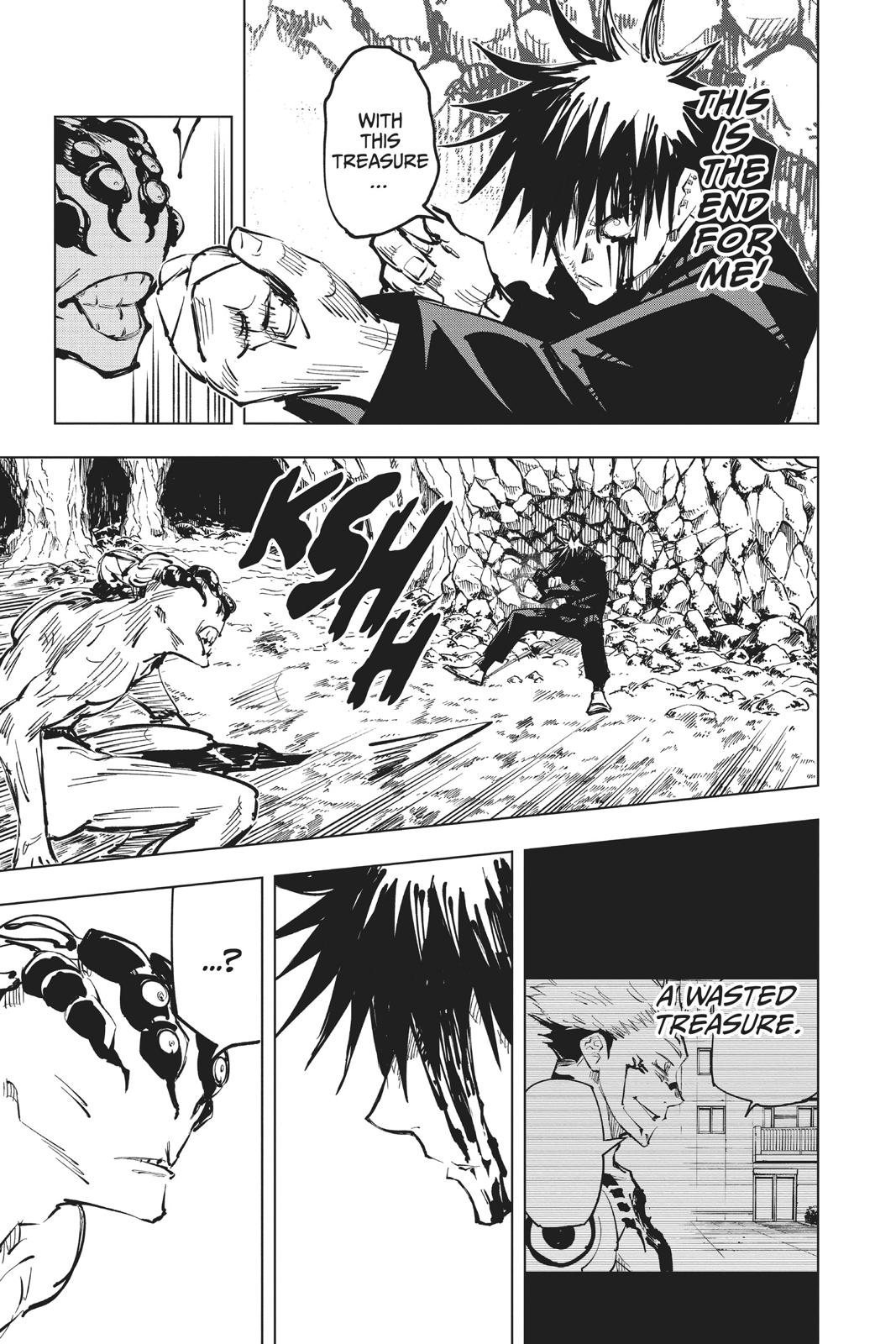 Jujutsu Kaisen Manga Chapter 58 page 11 - The Origin of Obedience, Part 4