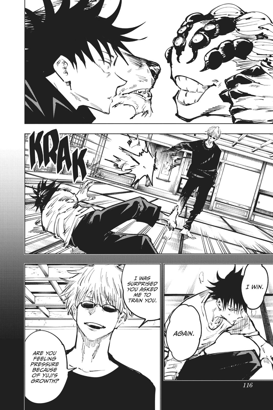 Jujutsu Kaisen Manga Chapter 58 page 6 - The Origin of Obedience, Part 4