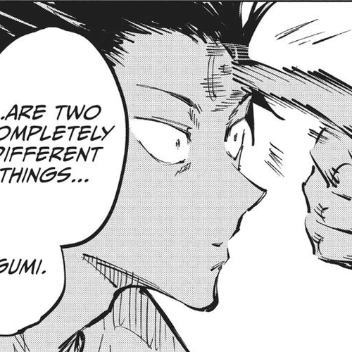 Jujutsu Kaisen Manga Chapter 58 (The Origin of Obedience, Part 4) cover