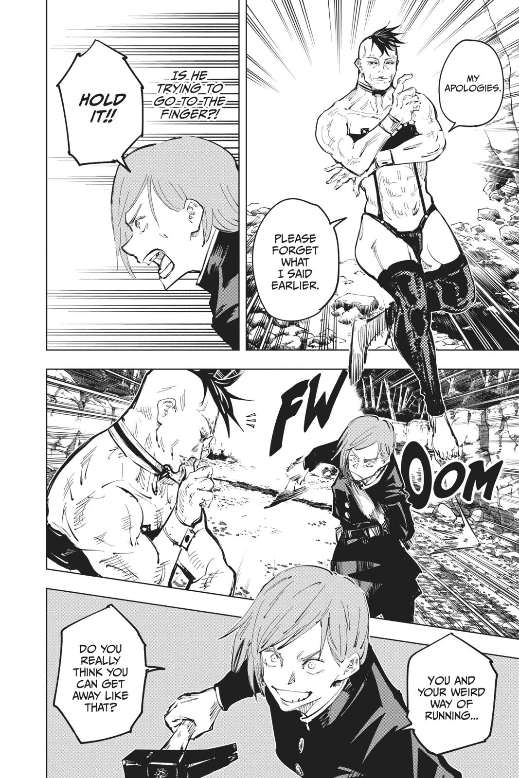 Jujutsu Kaisen Manga Chapter 59 page 14 - The Origin of Obedience, Part 5