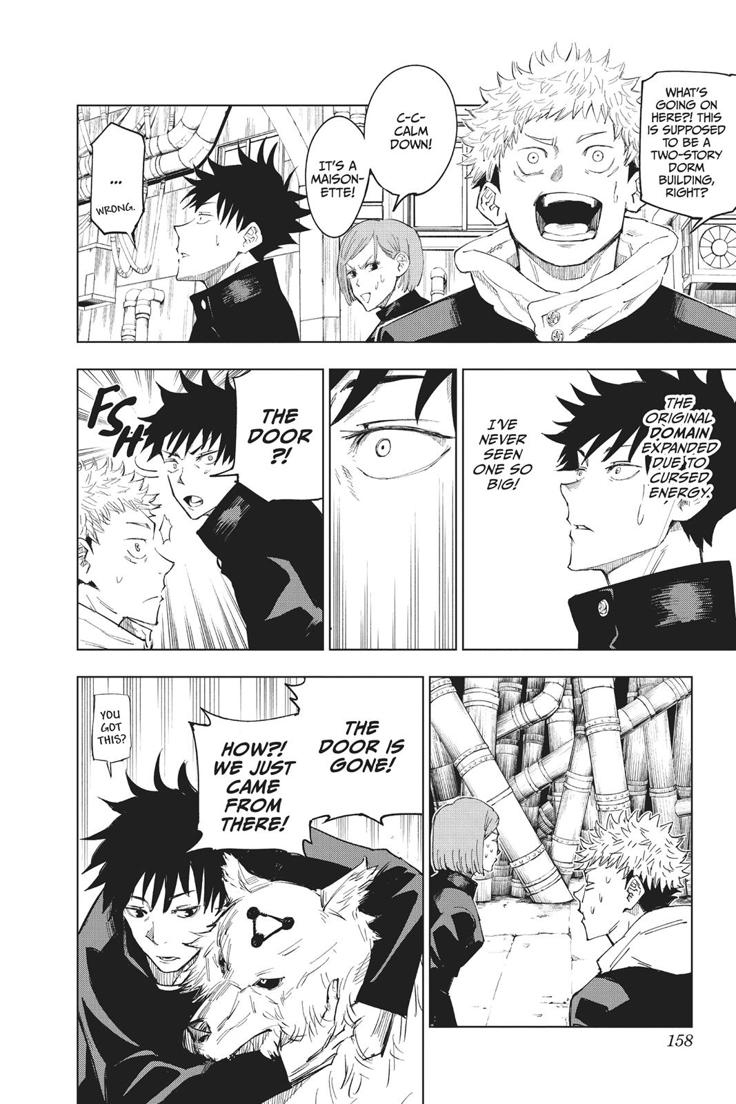 Jujutsu Kaisen Manga Chapter 6 page 8 - Fearsome Womb