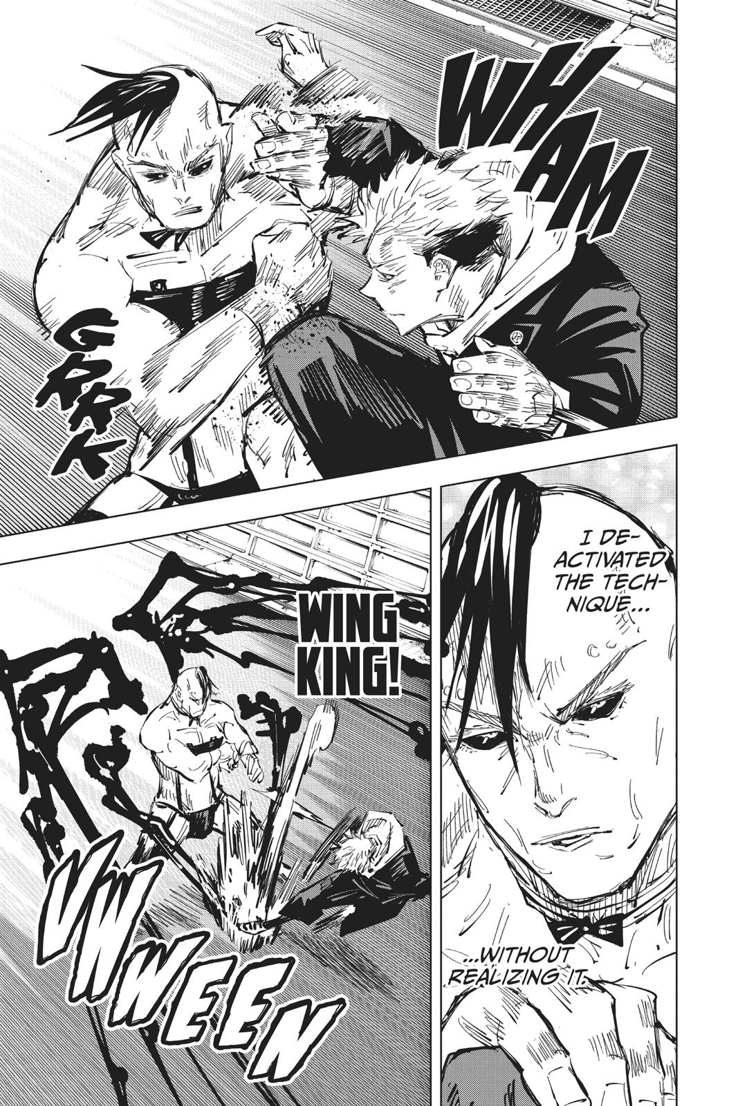 Jujutsu Kaisen Manga Chapter 61 page 10 - The Origin of Obedience, Part 7