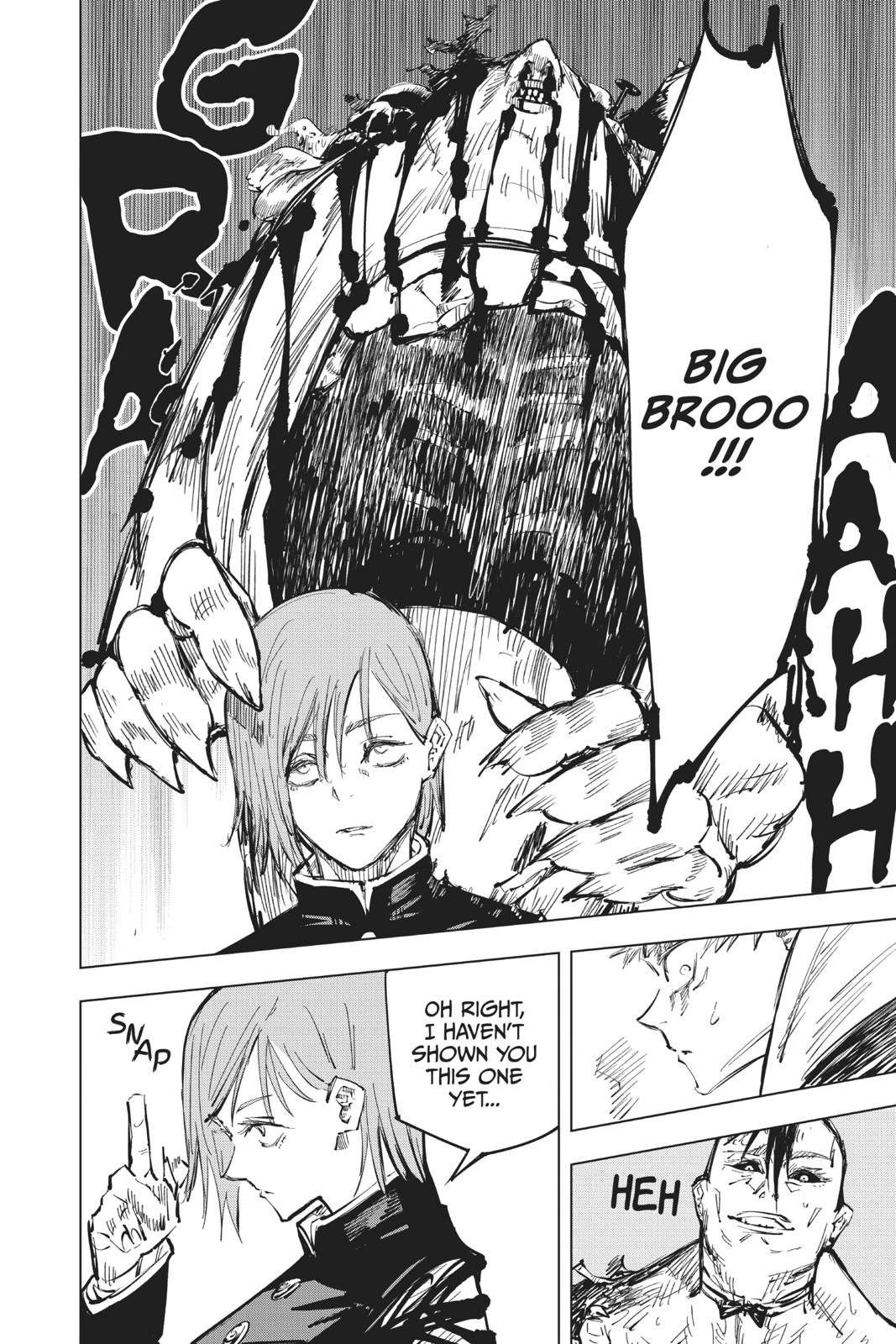 Jujutsu Kaisen Manga Chapter 61 page 16 - The Origin of Obedience, Part 7